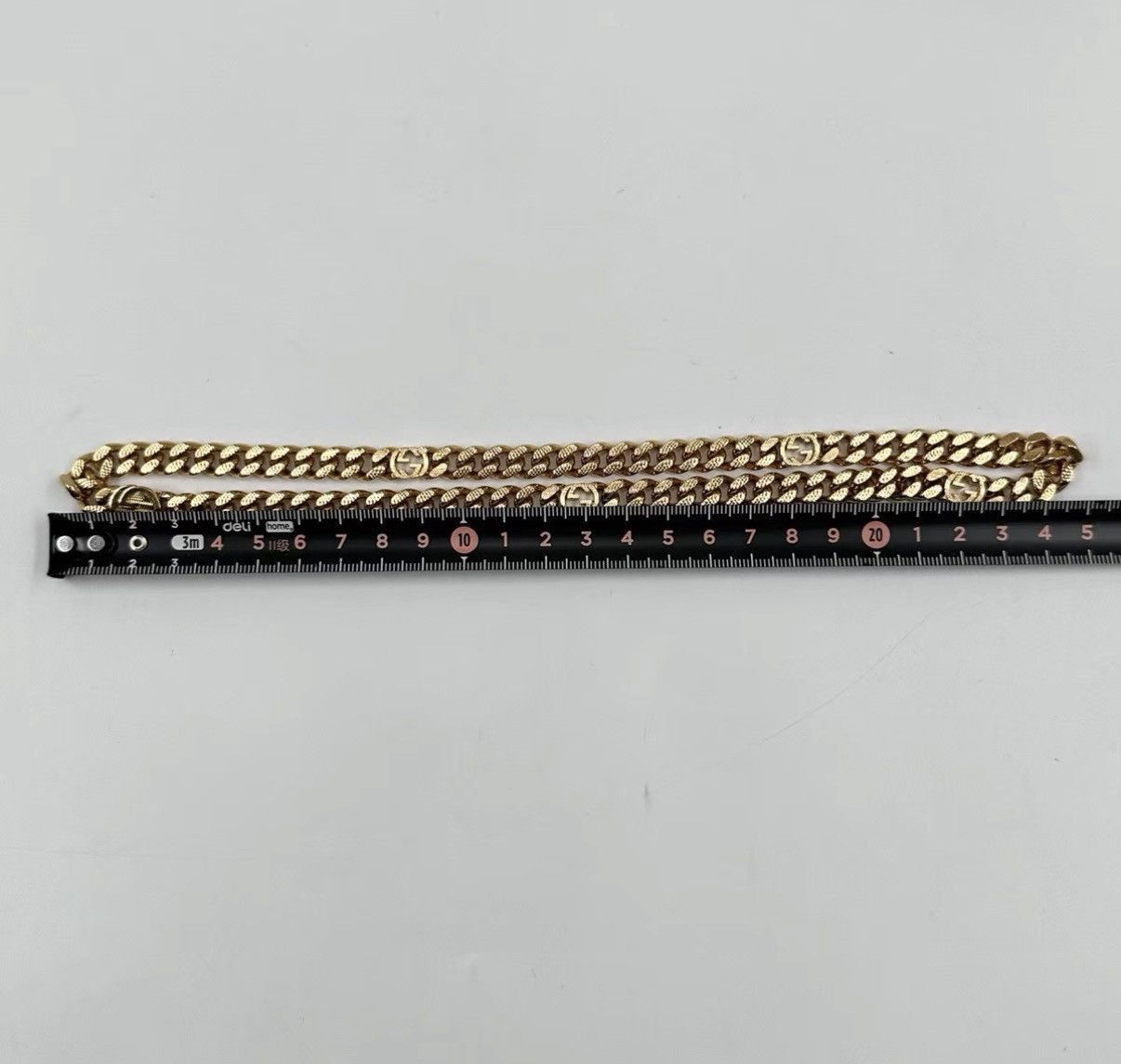 Gucci Gold Chain Necklace Size ONE SIZE - 8 Thumbnail
