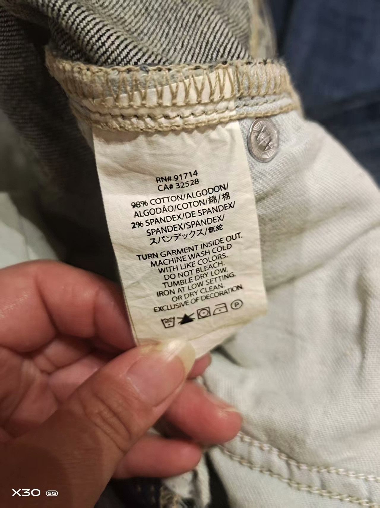 Armani Exchange Armani Exchange AX Flared Jeans Size US 32 / EU 48 - 5 Thumbnail