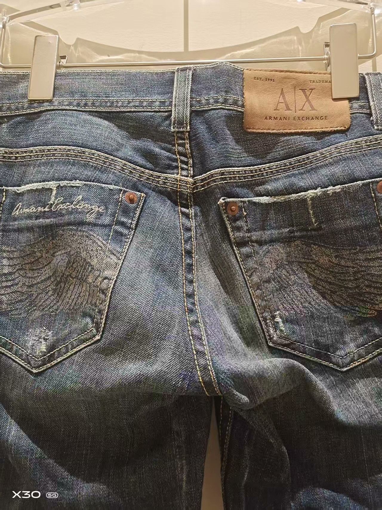 Armani Exchange Armani Exchange AX Flared Jeans Size US 32 / EU 48 - 3 Thumbnail