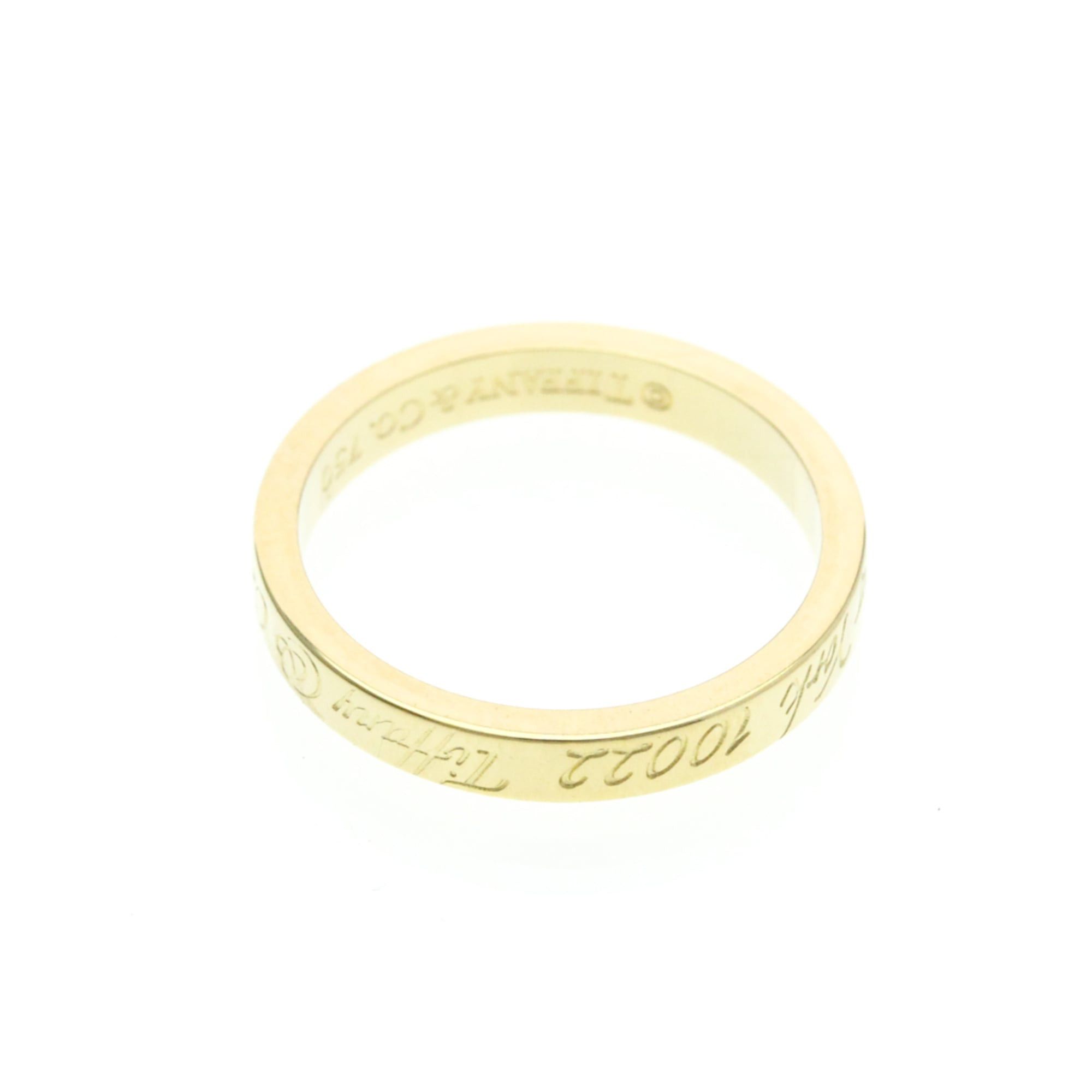 Tiffany & Co. Tiffany Notes Ring Yellow Gold (18K) Fashion No Stone Band Ring Gold Size ONE SIZE - 9 Thumbnail