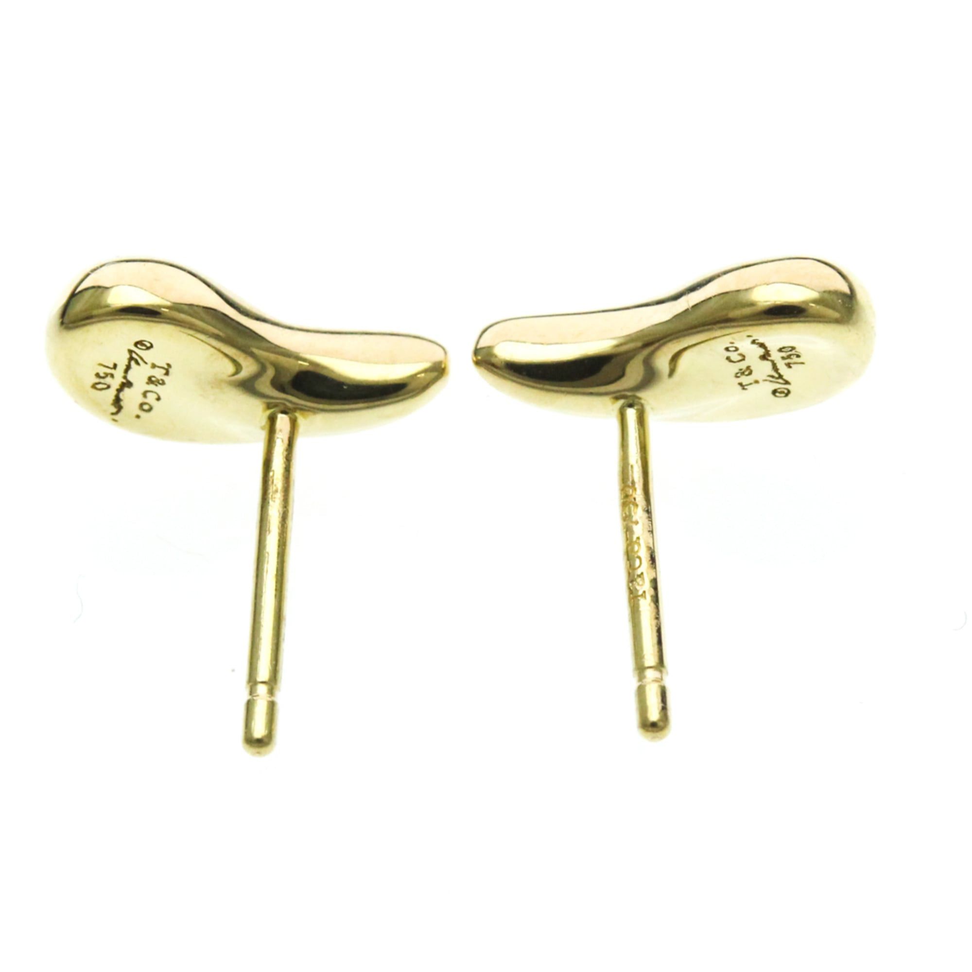 Tiffany & Co. Tiffany Teardrop Earrings No Stone Yellow Gold (18K) Stud Earrings Gold Size ONE SIZE - 6 Thumbnail