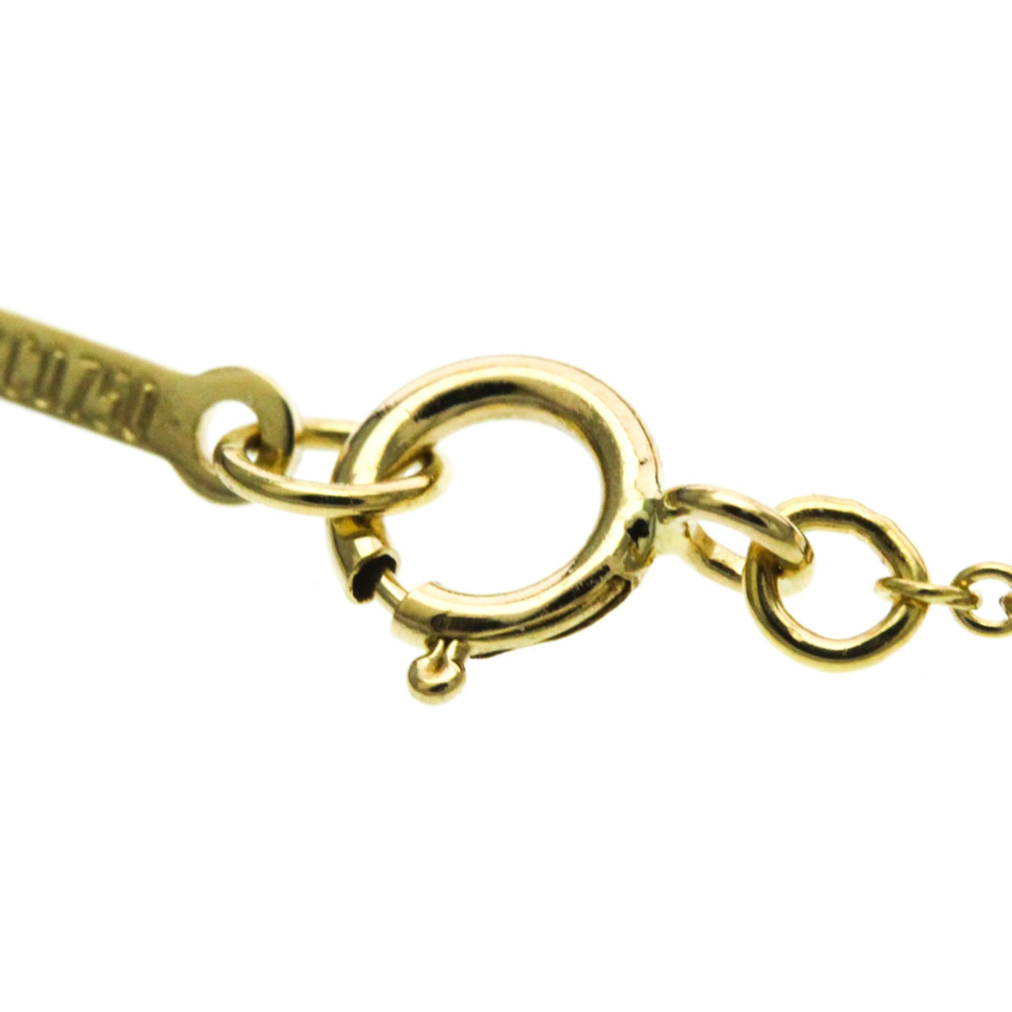 Tiffany & Co. Tiffany Cross Necklace Yellow Gold (18K) No Stone Men,Women Fashion Pendant Necklace (Gold) Size ONE SIZE - 10 Thumbnail