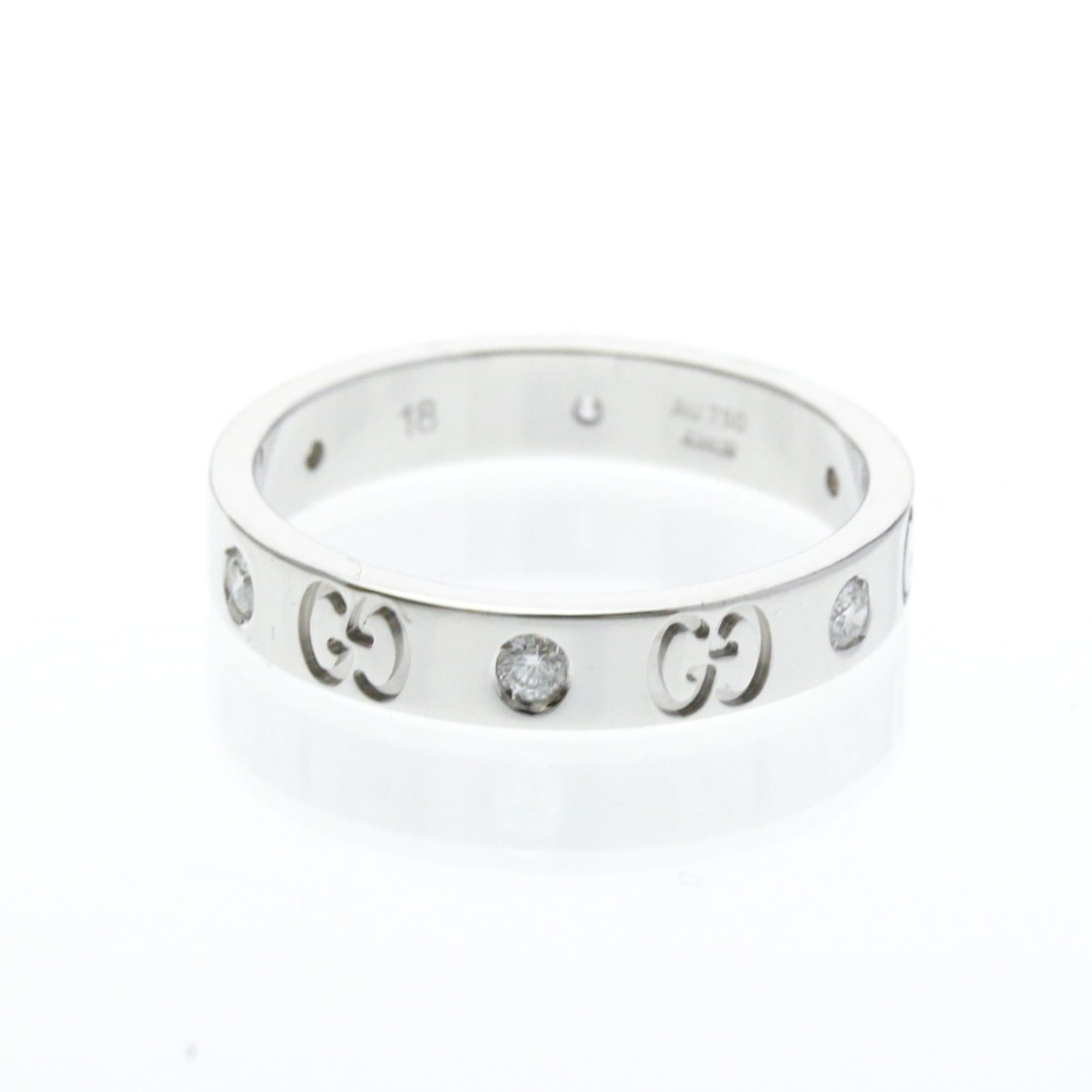 Gucci Gucci Icon Yellow Gold (18K) Fashion Diamond Band Ring Gold Size ONE SIZE - 2 Thumbnail