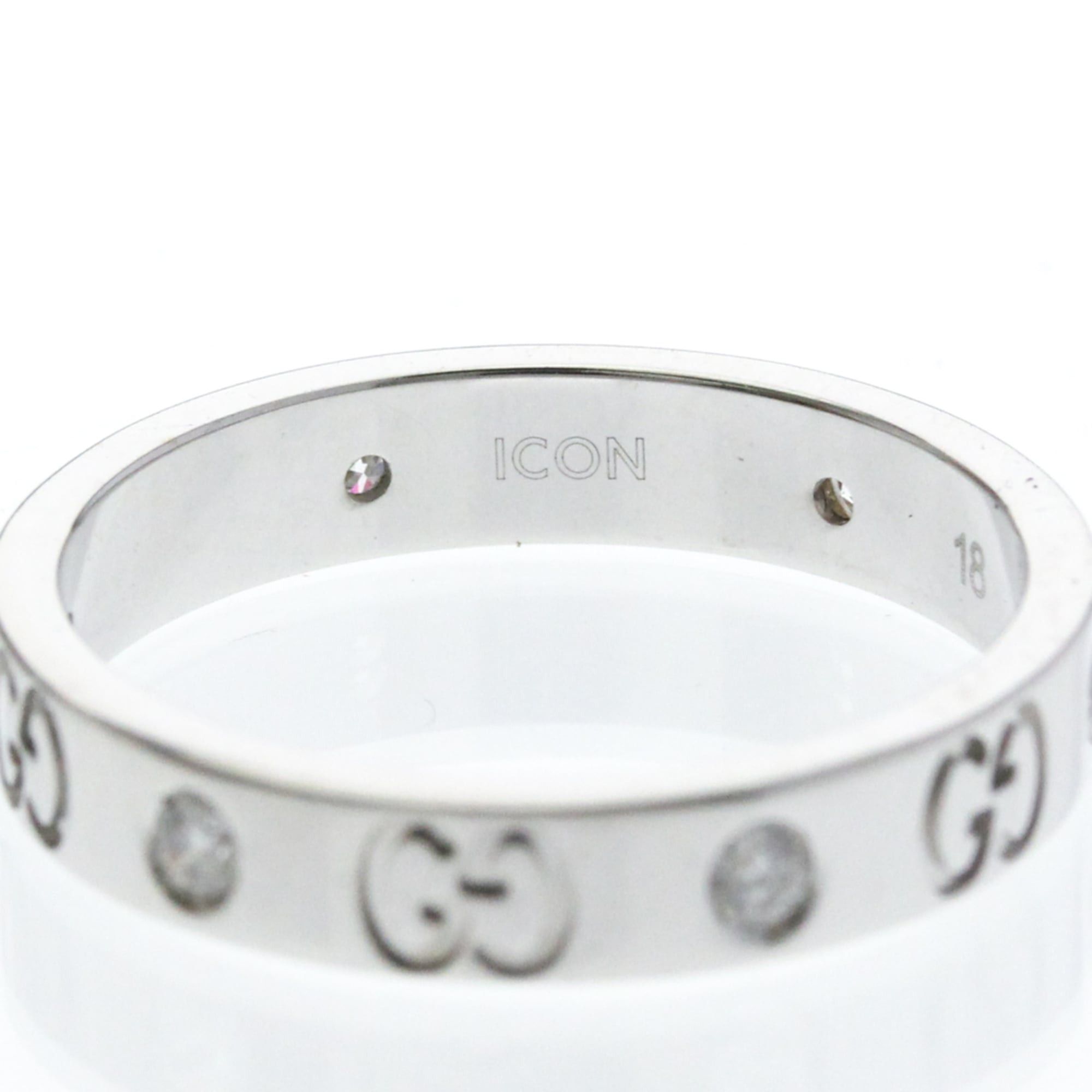 Gucci Gucci Icon Yellow Gold (18K) Fashion Diamond Band Ring Gold Size ONE SIZE - 8 Thumbnail