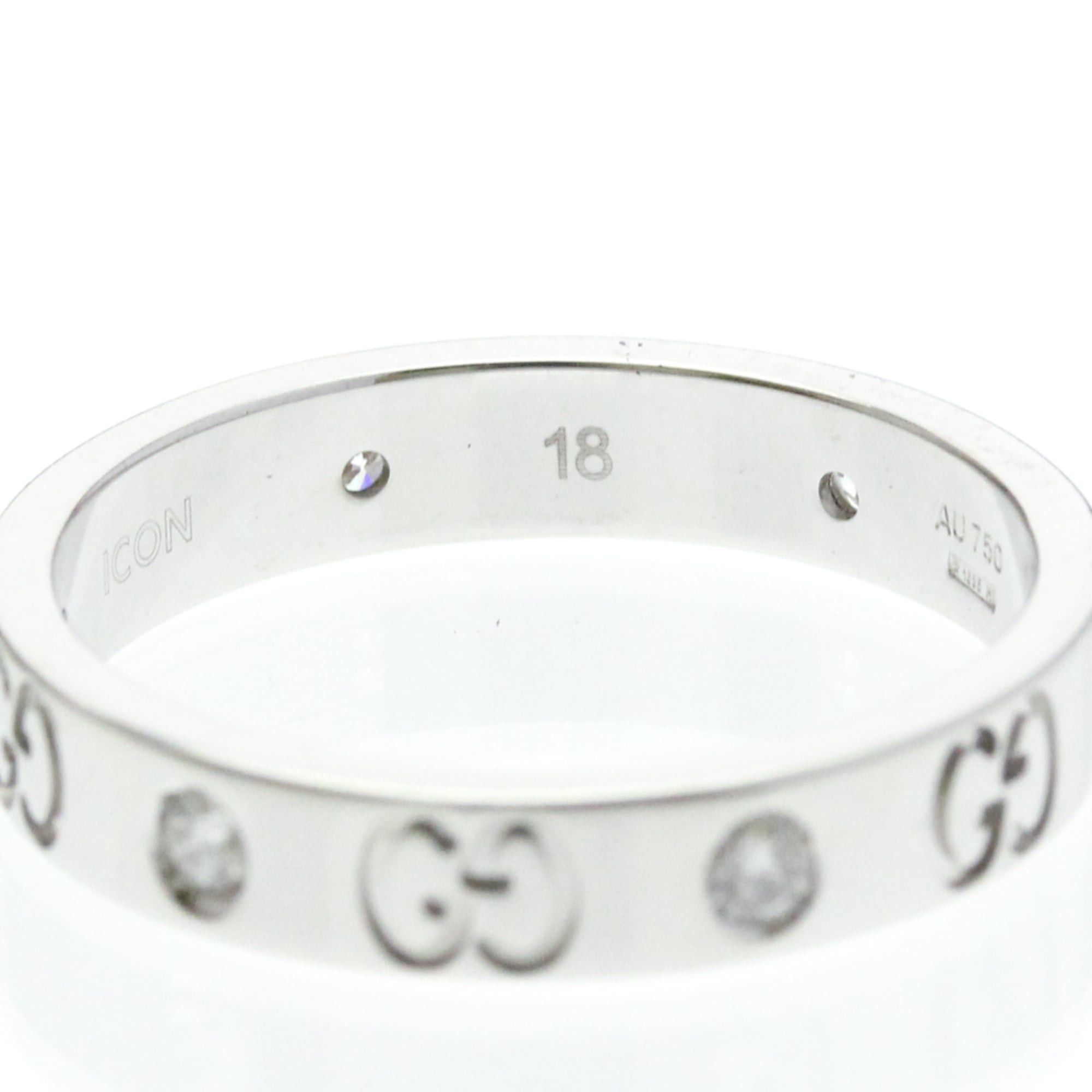 Gucci Gucci Icon Yellow Gold (18K) Fashion Diamond Band Ring Gold Size ONE SIZE - 7 Thumbnail