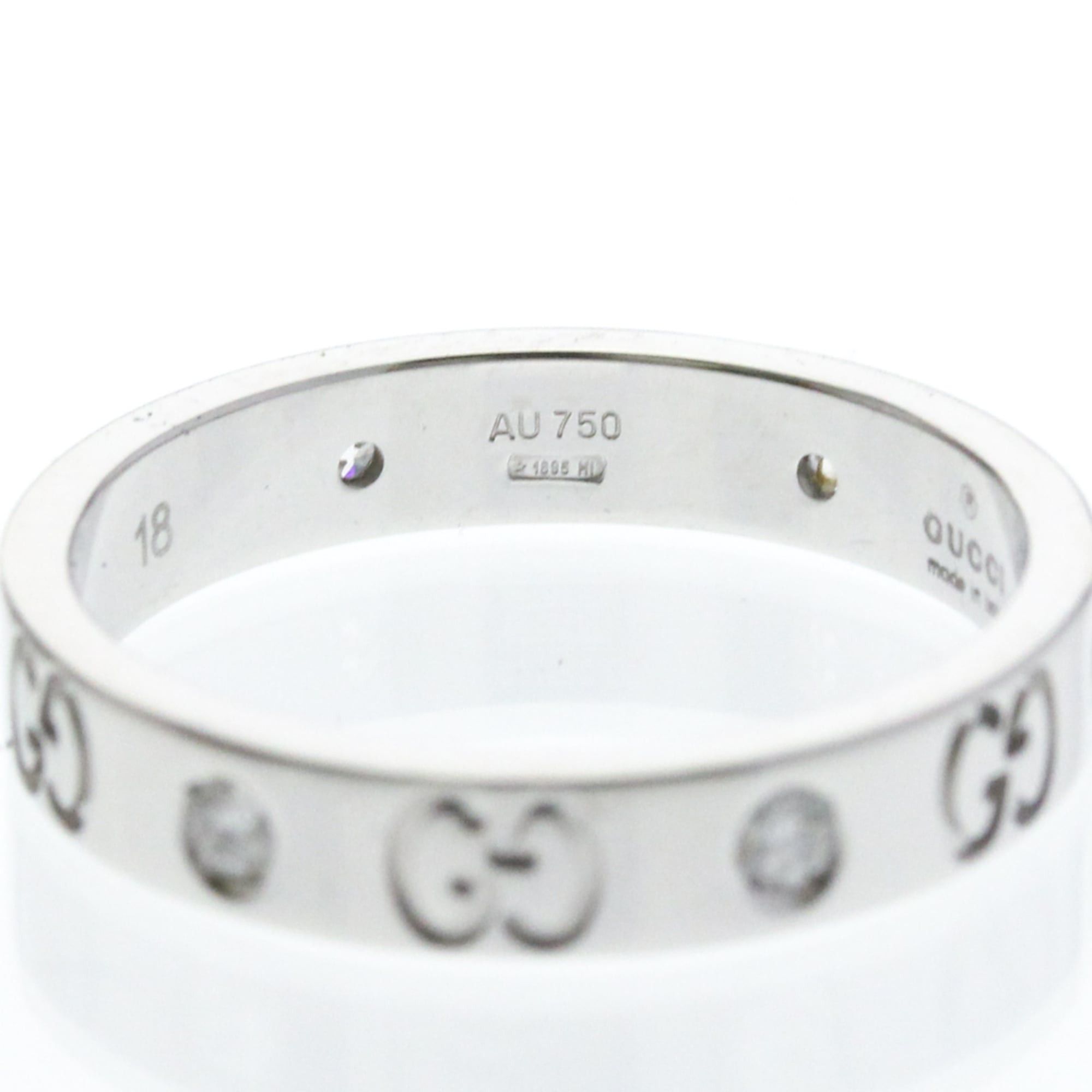 Gucci Gucci Icon Yellow Gold (18K) Fashion Diamond Band Ring Gold Size ONE SIZE - 6 Thumbnail