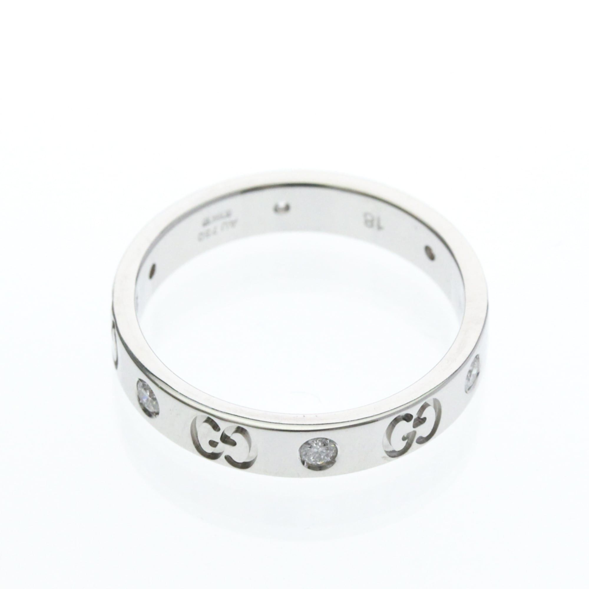 Gucci Gucci Icon Yellow Gold (18K) Fashion Diamond Band Ring Gold Size ONE SIZE - 10 Thumbnail