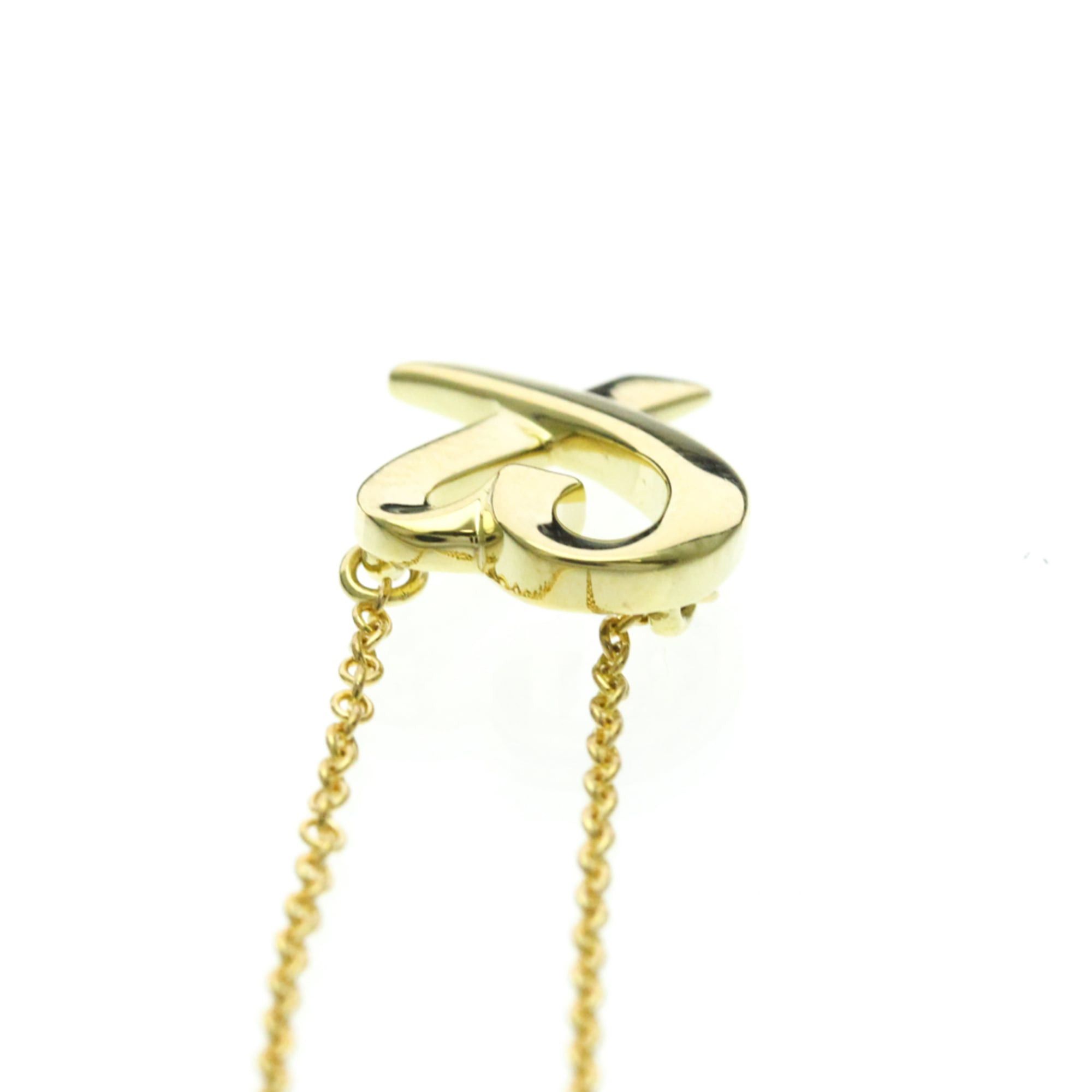 Tiffany & Co. Tiffany Loving Heart Yellow Gold (18K) No Stone Women,Men Fashion Pendant Necklace (Gold) Size ONE SIZE - 6 Thumbnail