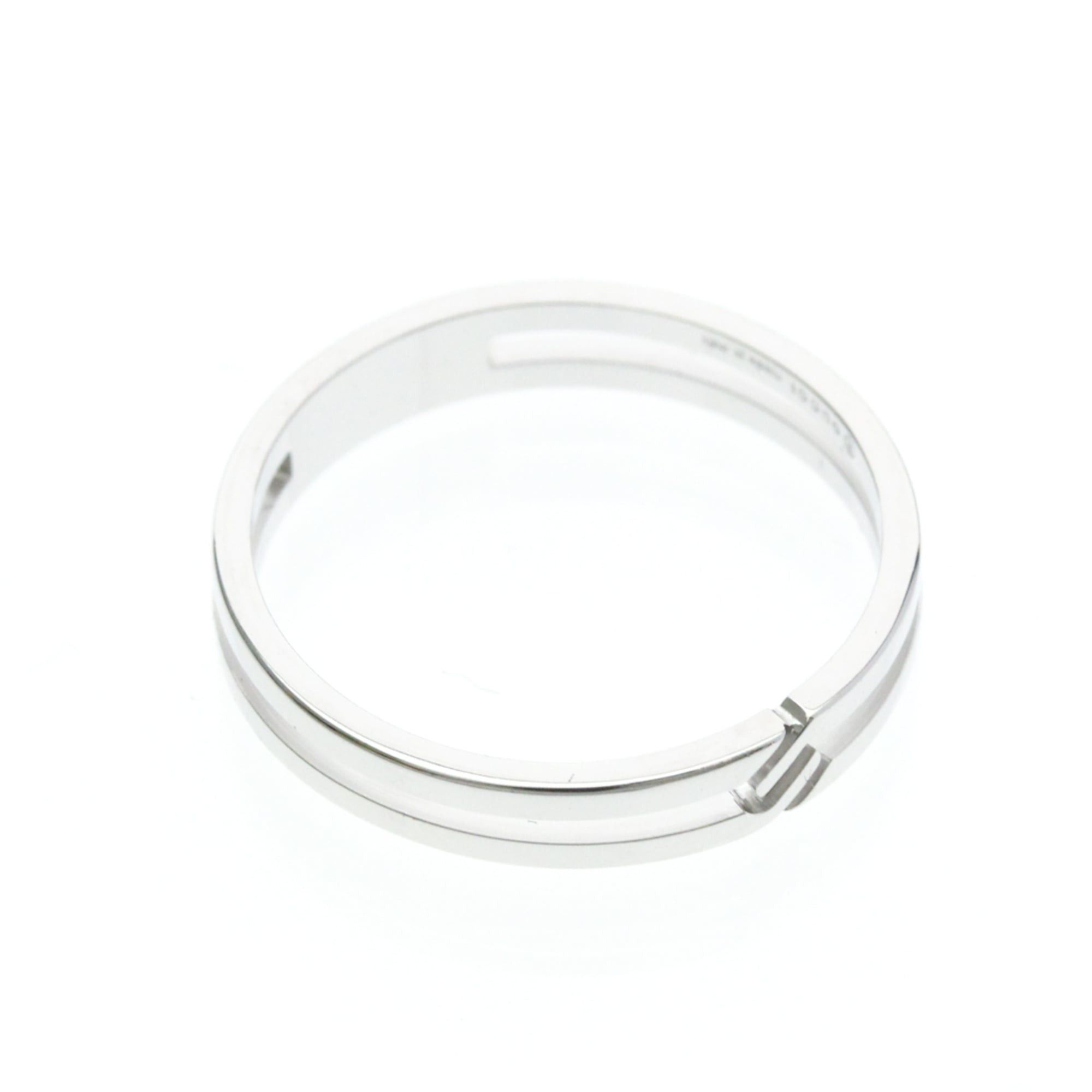 Gucci Gucci Infinity Ring White Gold (18K) Fashion No Stone Band Ring Silver Size ONE SIZE - 9 Thumbnail