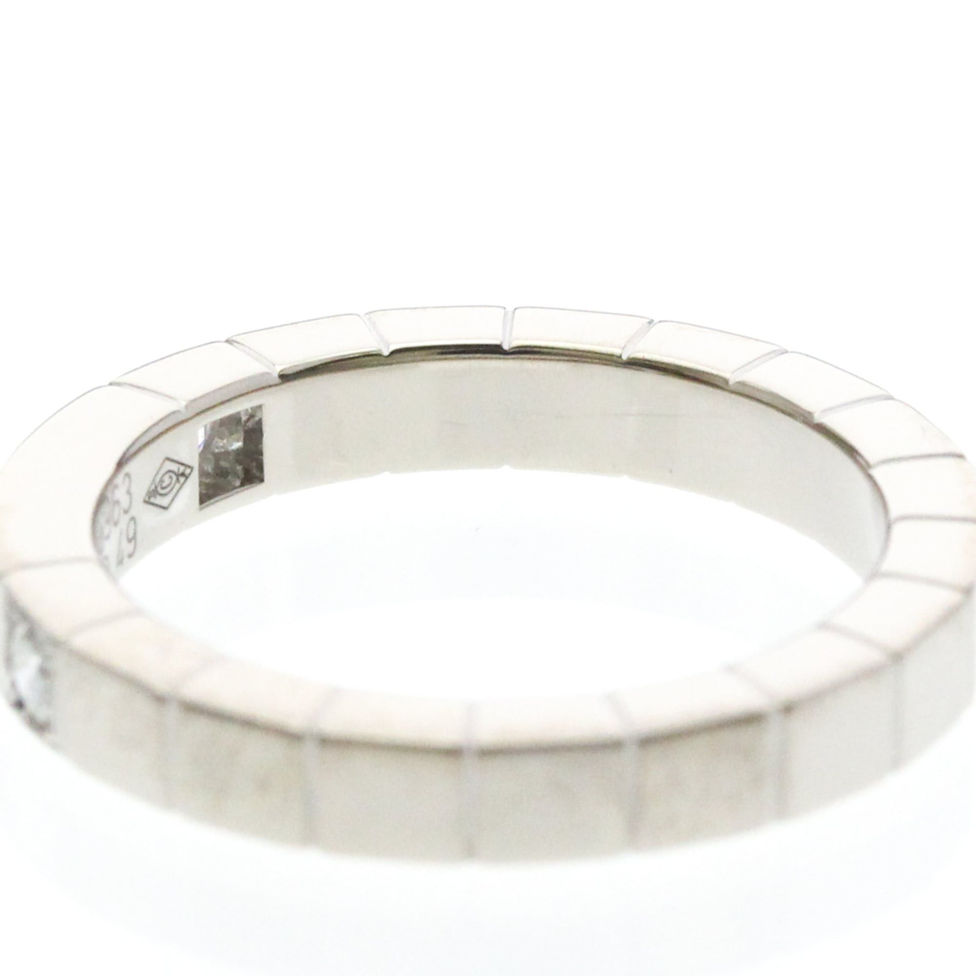 Cartier Cartier Lanieres Ring With 2 Diamonds White Gold (18K) Fashion Diamond Band Ring Silver Size ONE SIZE - 6 Thumbnail