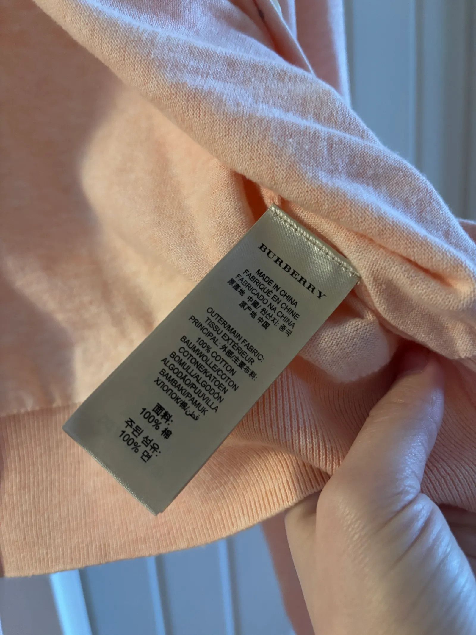 Burberry Burberry Cardigan Size S / US 4 / IT 40 - 3 Thumbnail