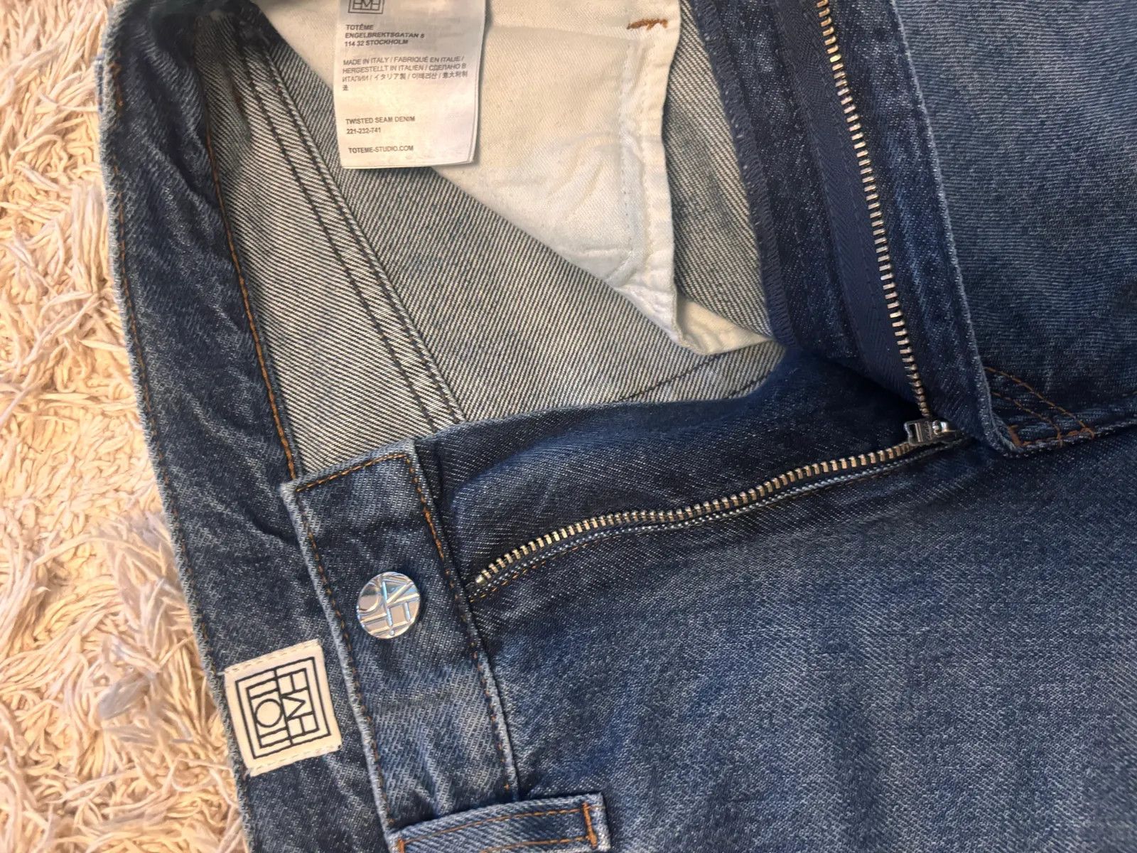 Toteme Toteme Twisted seam Jeans Size 24" / US 00 / IT 34 - 2 Thumbnail
