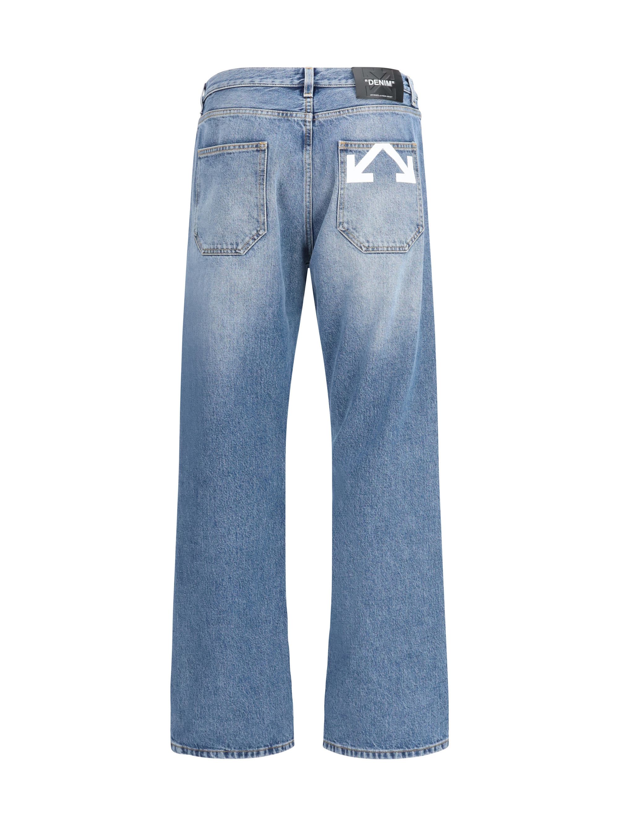 Off-White Half Arrow slim relaxed Jeans Size US 34 / EU 50 - 2 Thumbnail