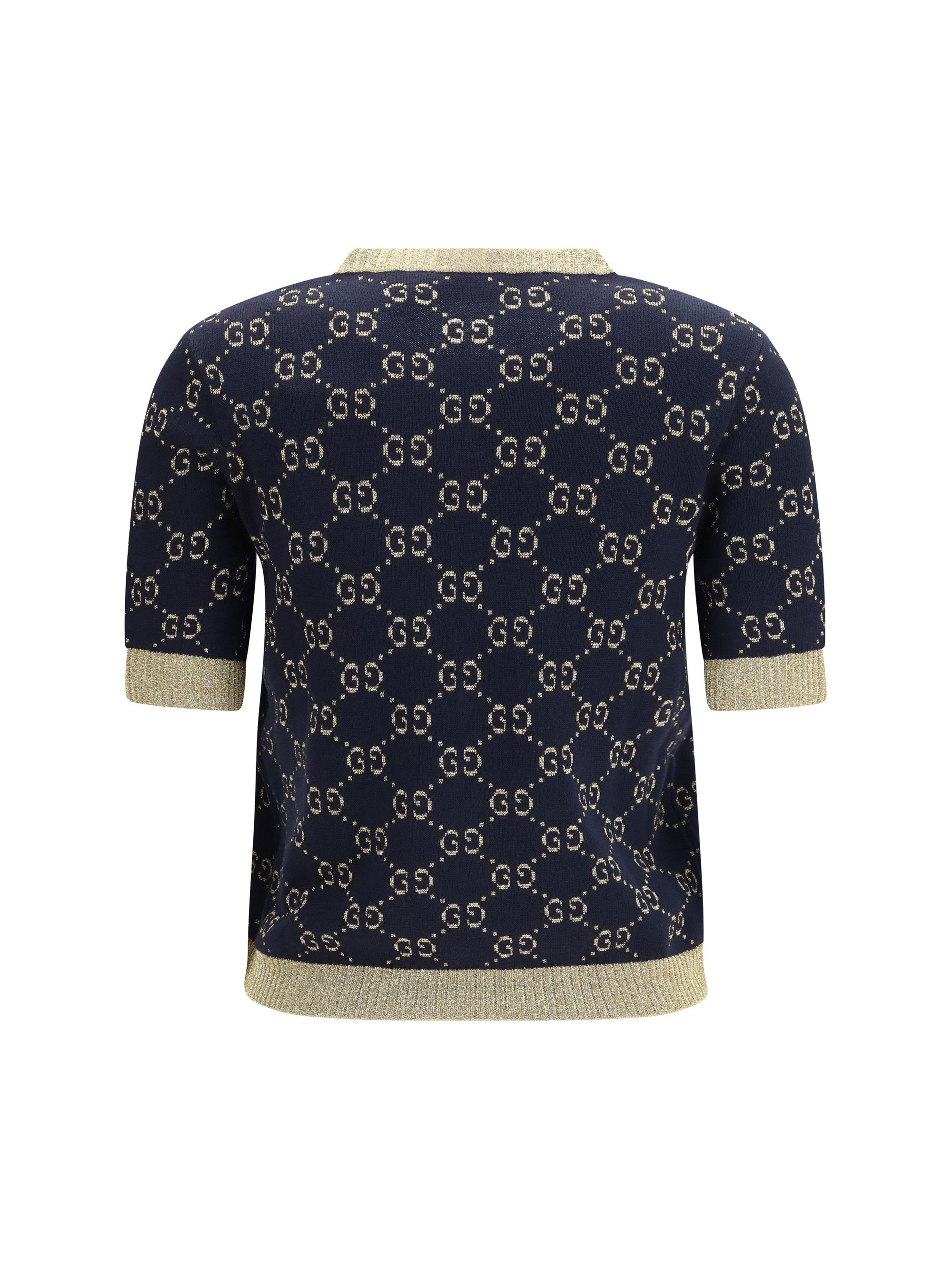 Gucci Knit Top with its iconic all-over monogram pattern Size XS / US 0-2 / IT 36-38 - 2 Thumbnail