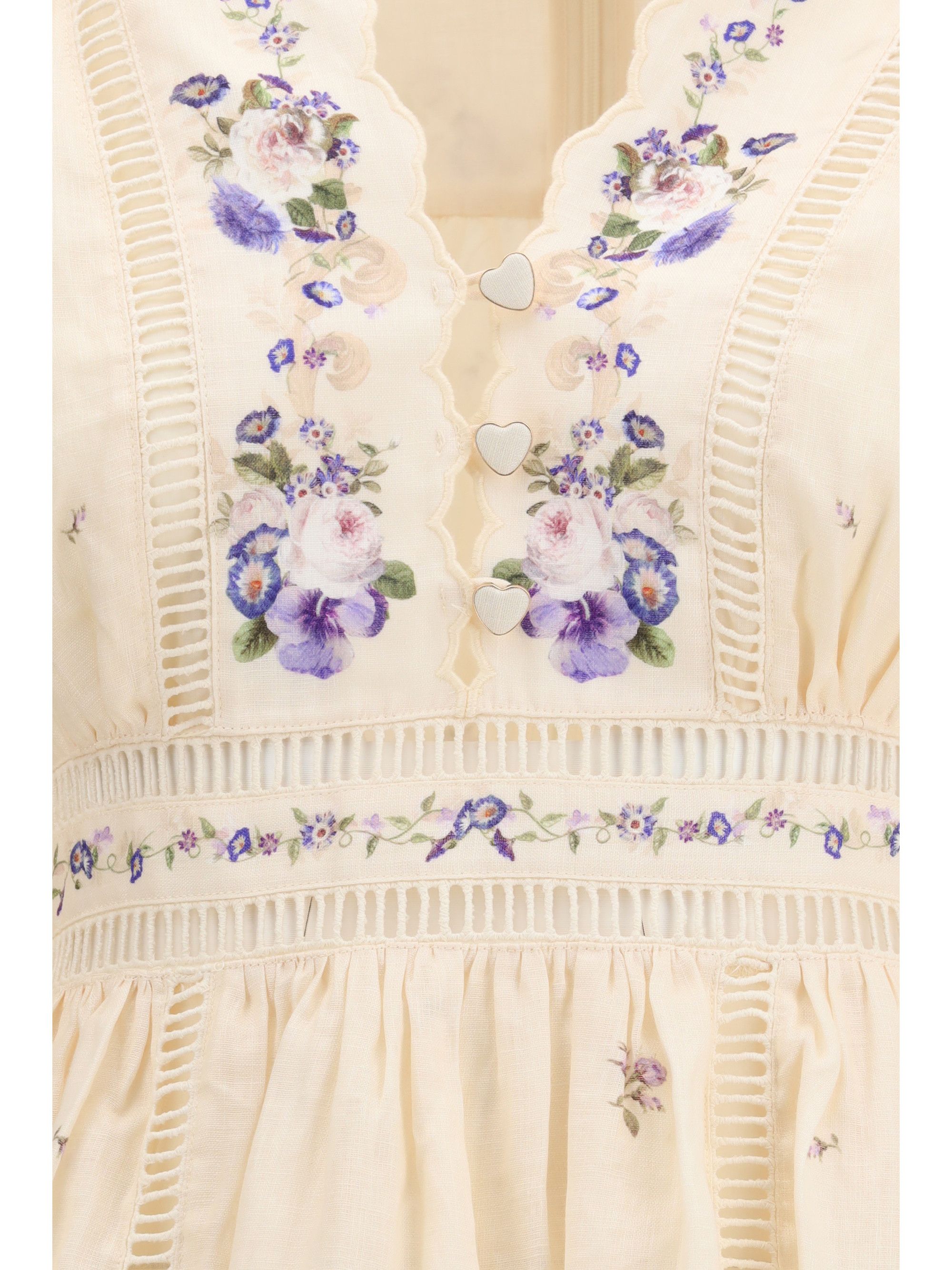 Zimmermann Patience plunge Mini Dress Size M / US 6-8 / IT 42-44 - 3 Thumbnail