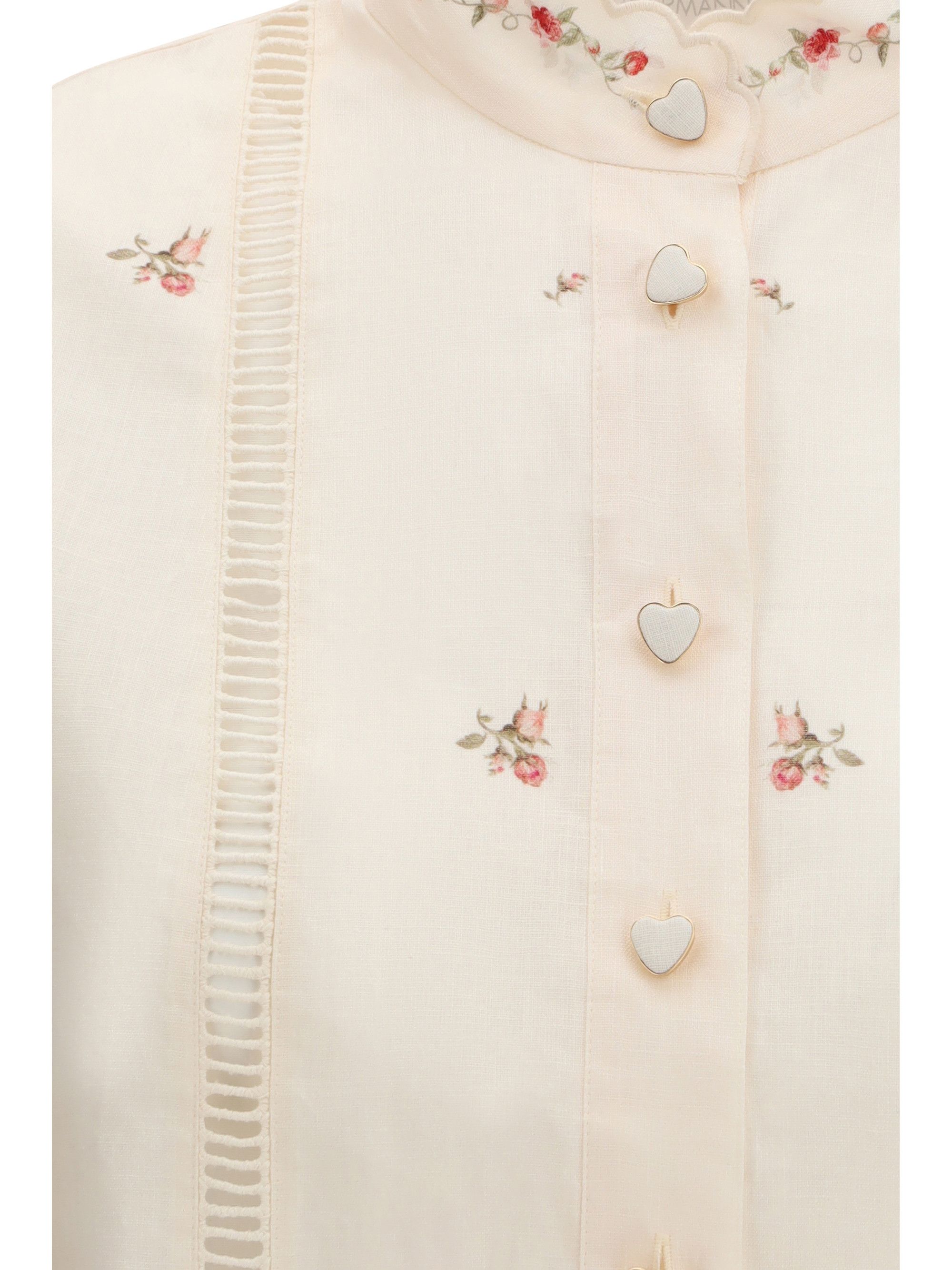 Zimmermann Patience Shirt Size S / US 4 / IT 40 - 3 Thumbnail