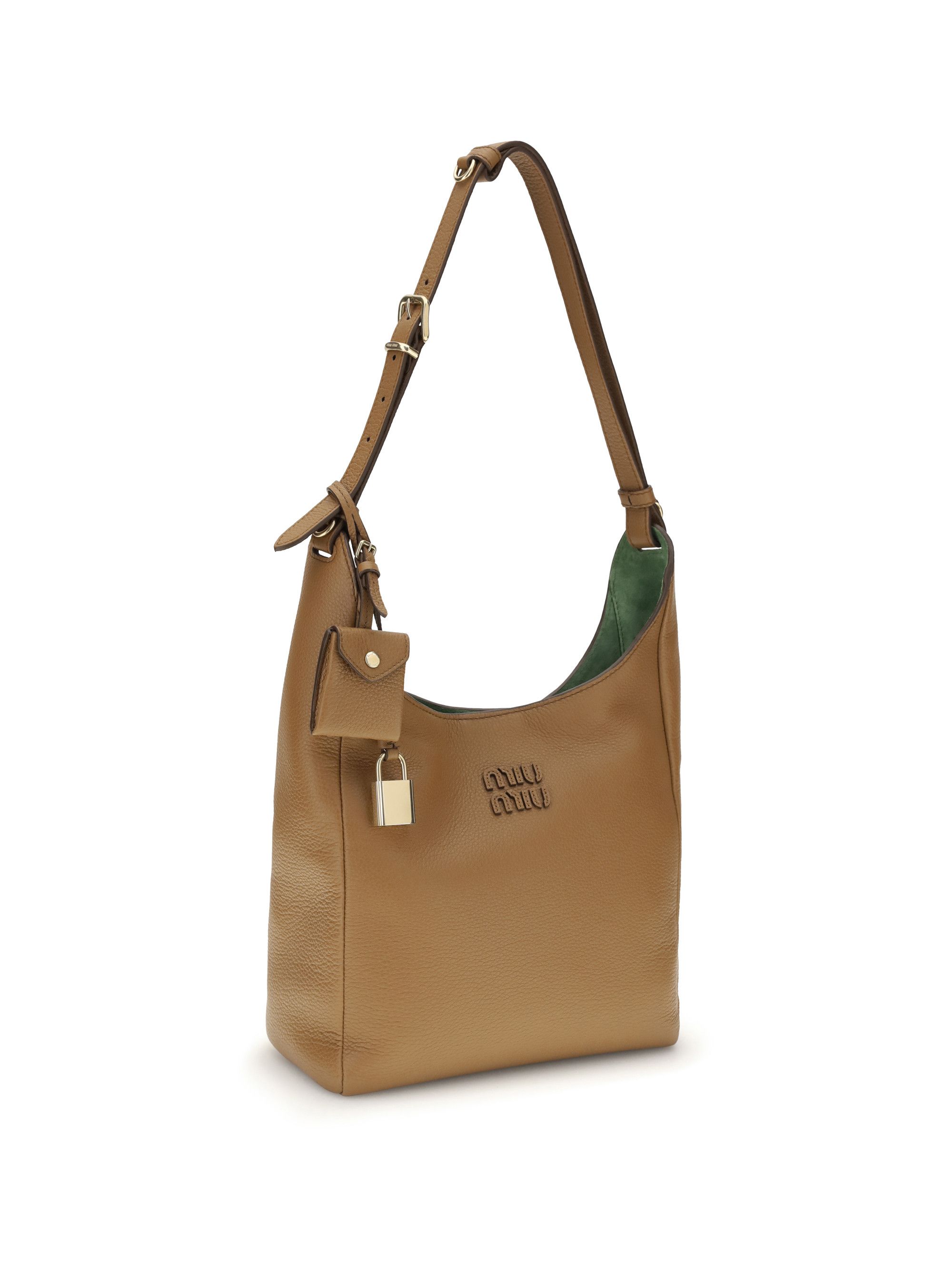 Miu Miu Leather Shoulder Bag Size ONE SIZE - 2 Thumbnail