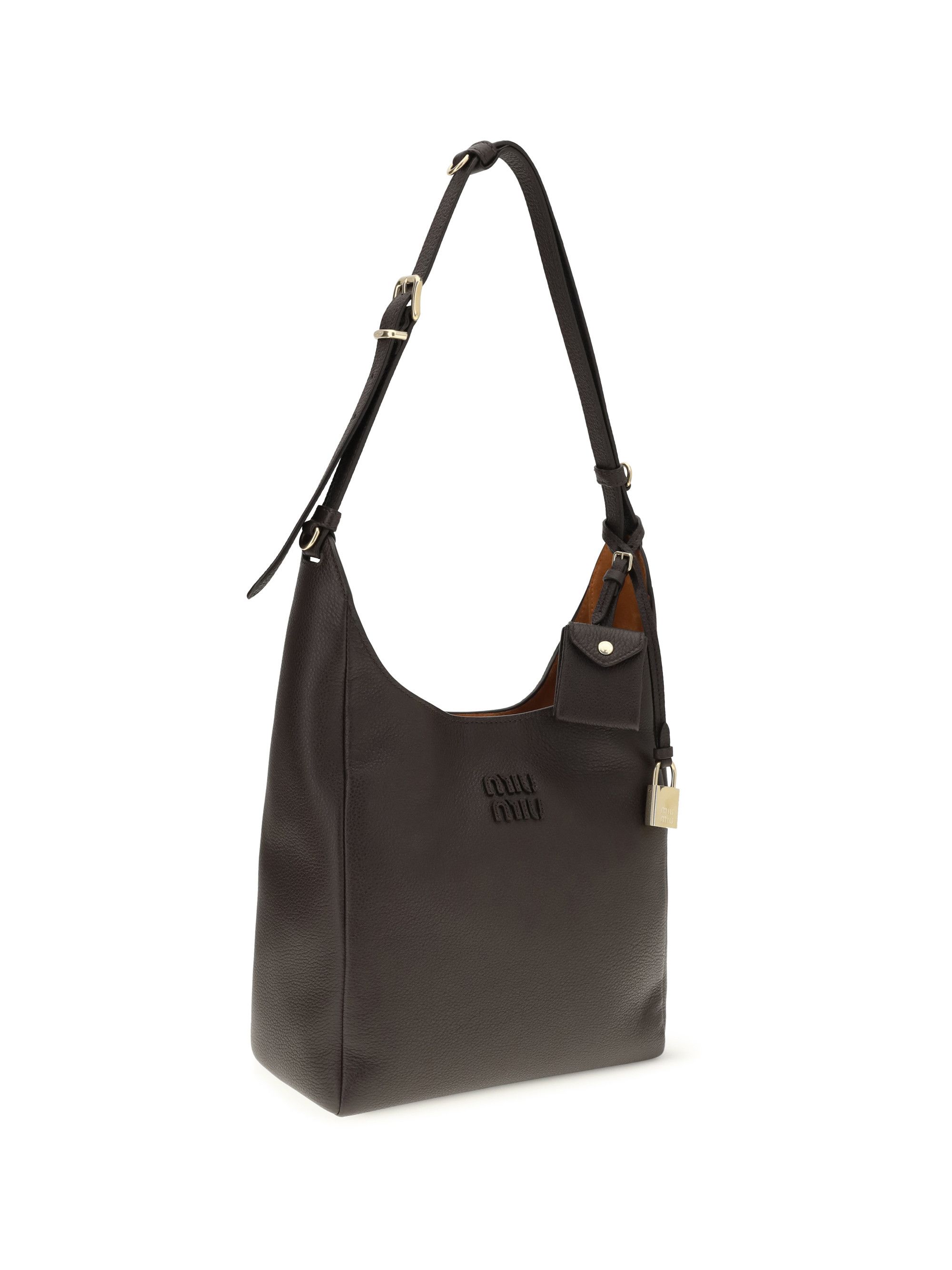 Miu Miu Leather Shoulder Bag Size ONE SIZE - 2 Thumbnail