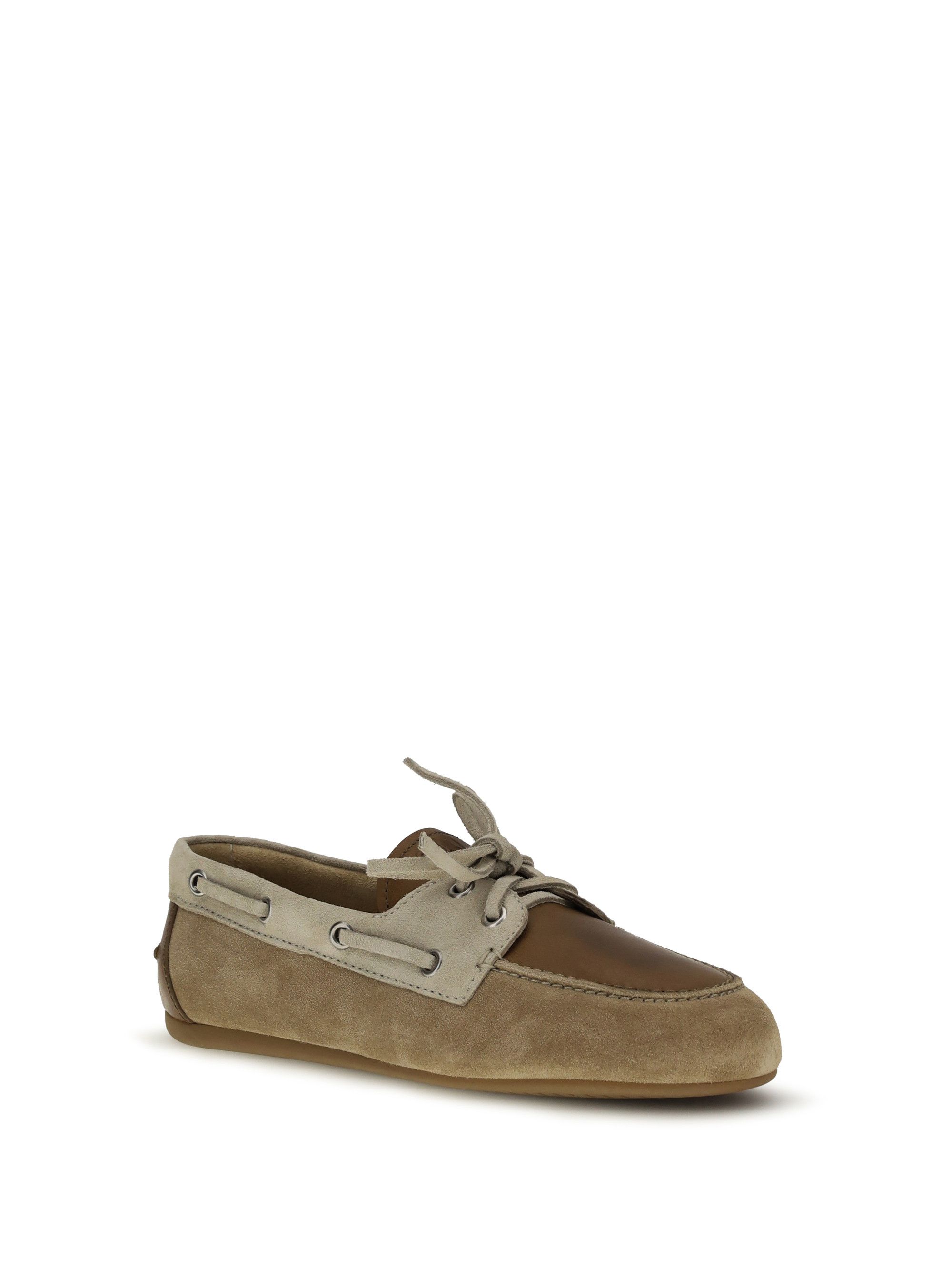 Miu Miu Leather and suede Loafers Size US 10 / IT 40 - 2 Thumbnail