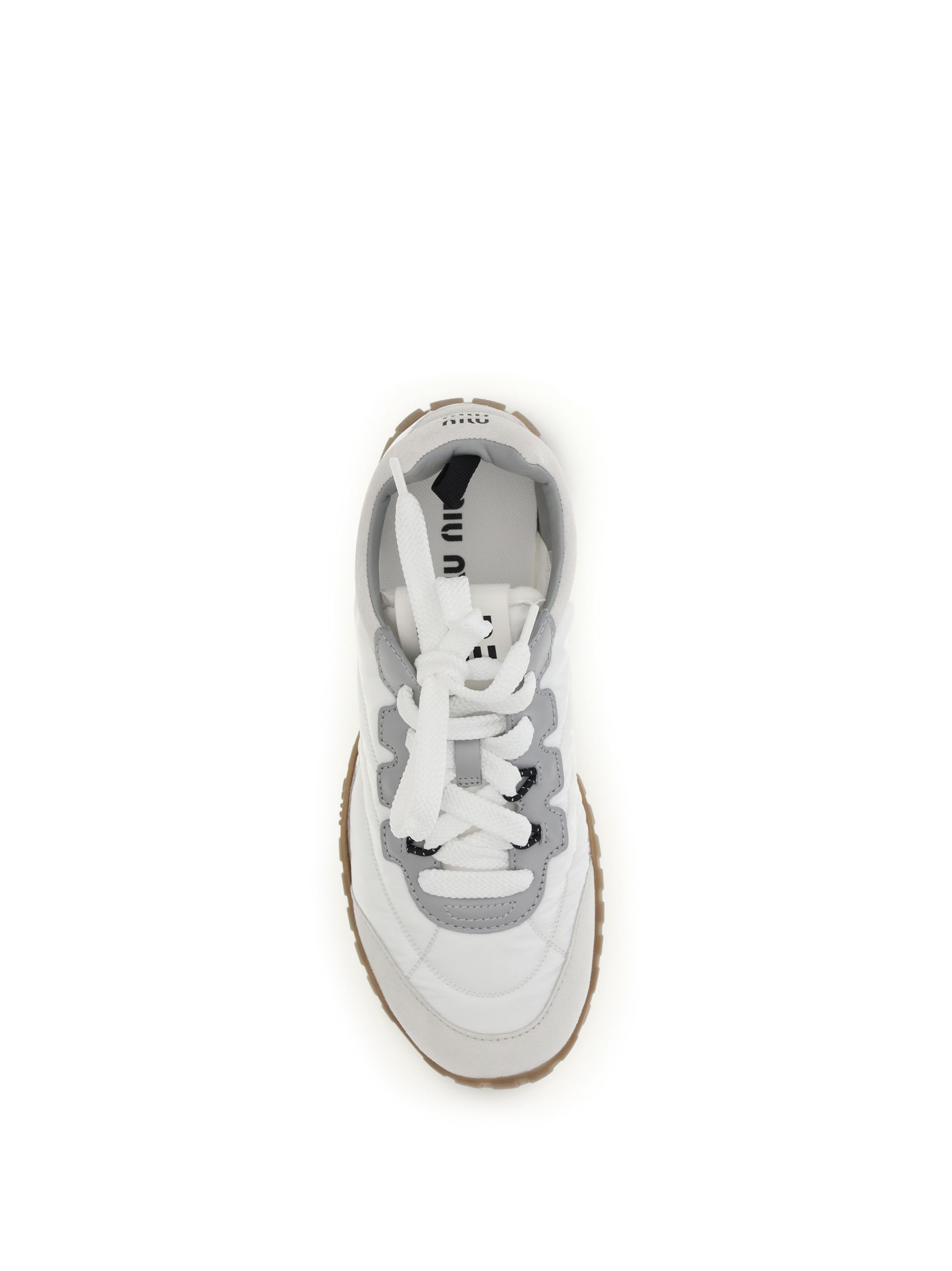 Miu Miu Fabric and suede Sneakers Size US 11 / IT 41 - 4 Thumbnail