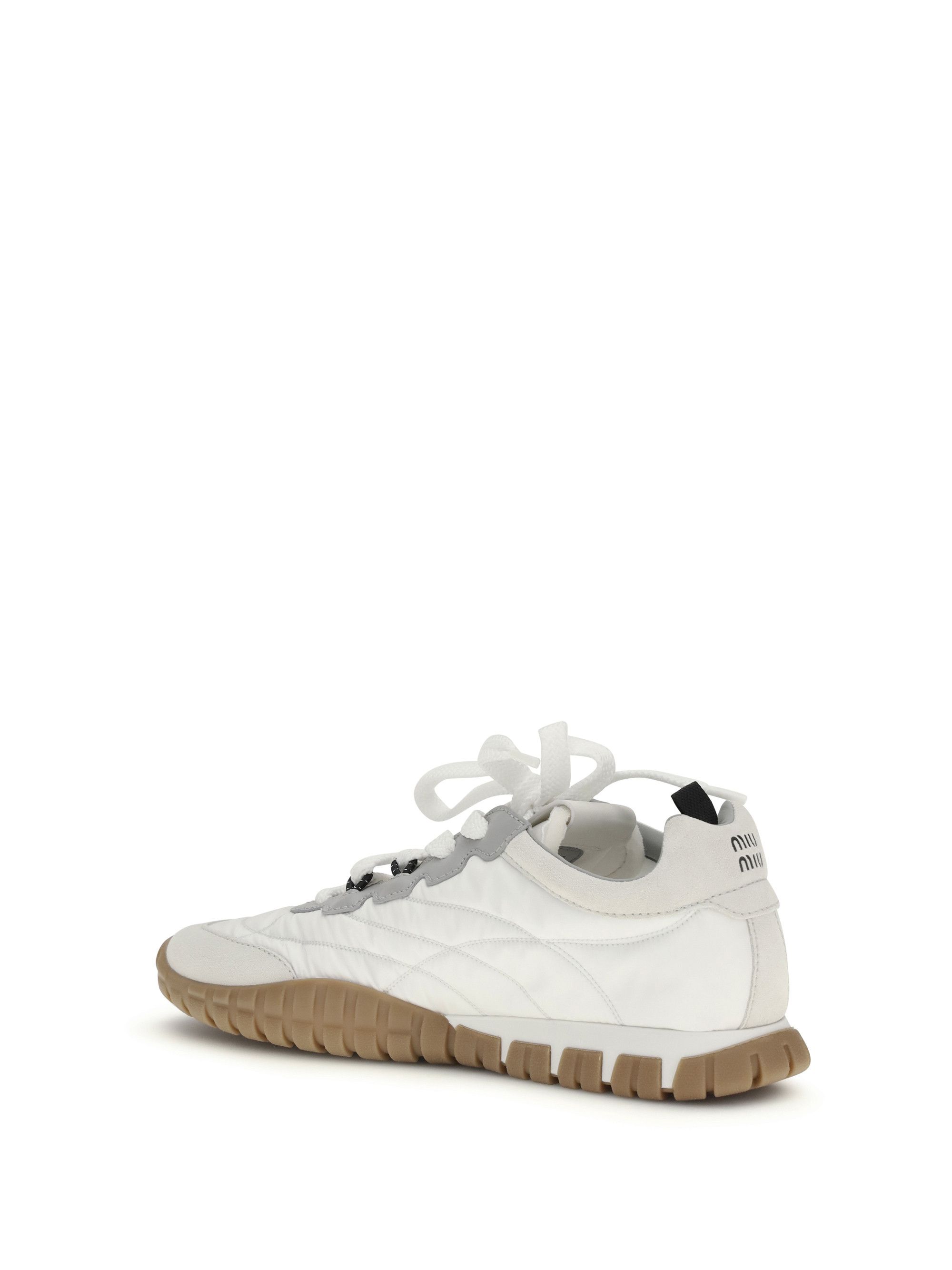 Miu Miu Fabric and suede Sneakers Size US 11 / IT 41 - 3 Thumbnail