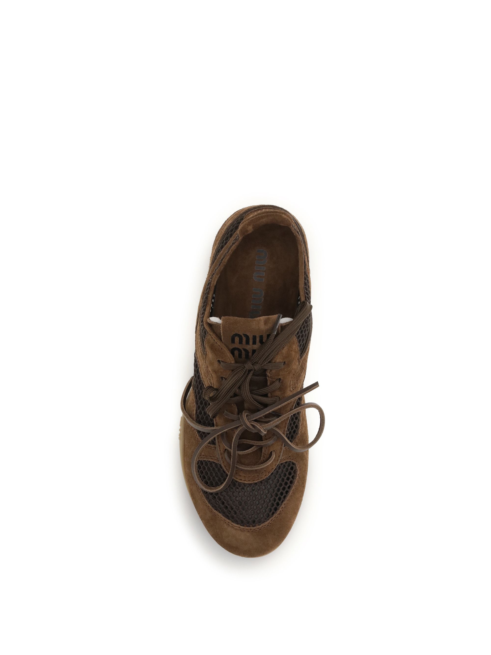 Miu Miu Mesh and suede Sneakers Size US 6 / IT 36 - 4 Thumbnail