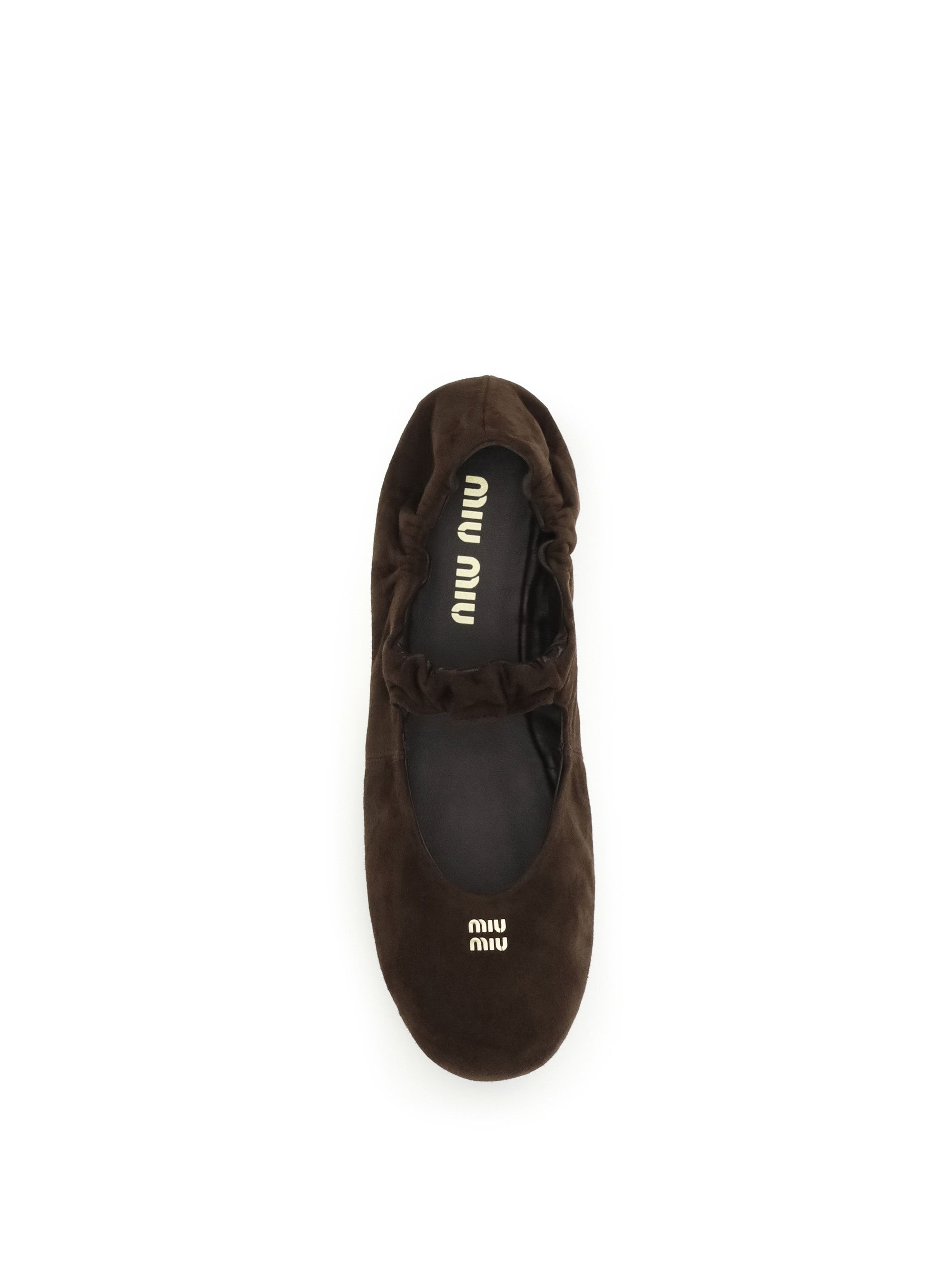 Miu Miu Suede Ballerinas Size US 9 / IT 39 - 4 Thumbnail