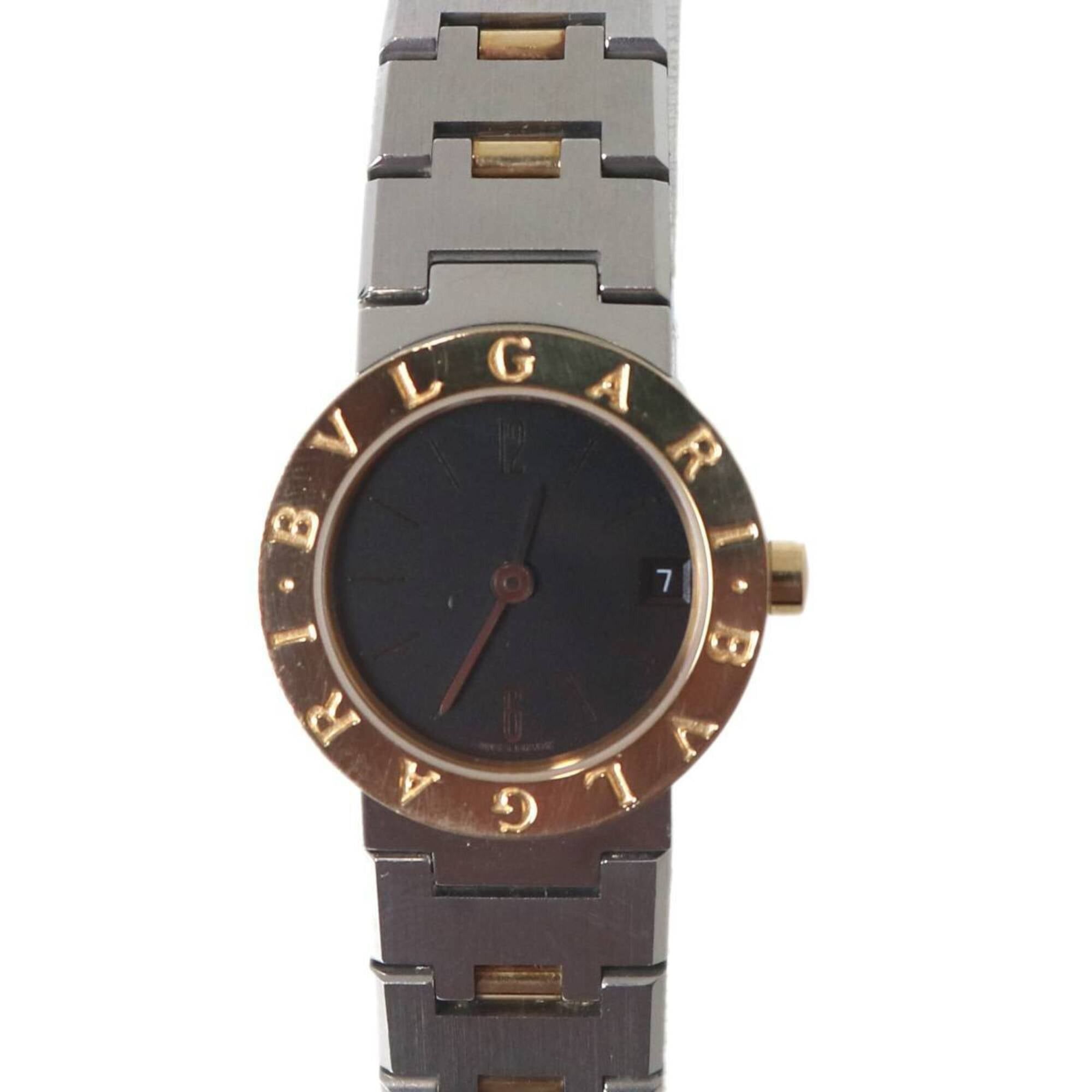 Bvlgari BVLGARI Bulgari 18KYG Combination Ladies Quartz Watch Size ONE SIZE - 7 Thumbnail