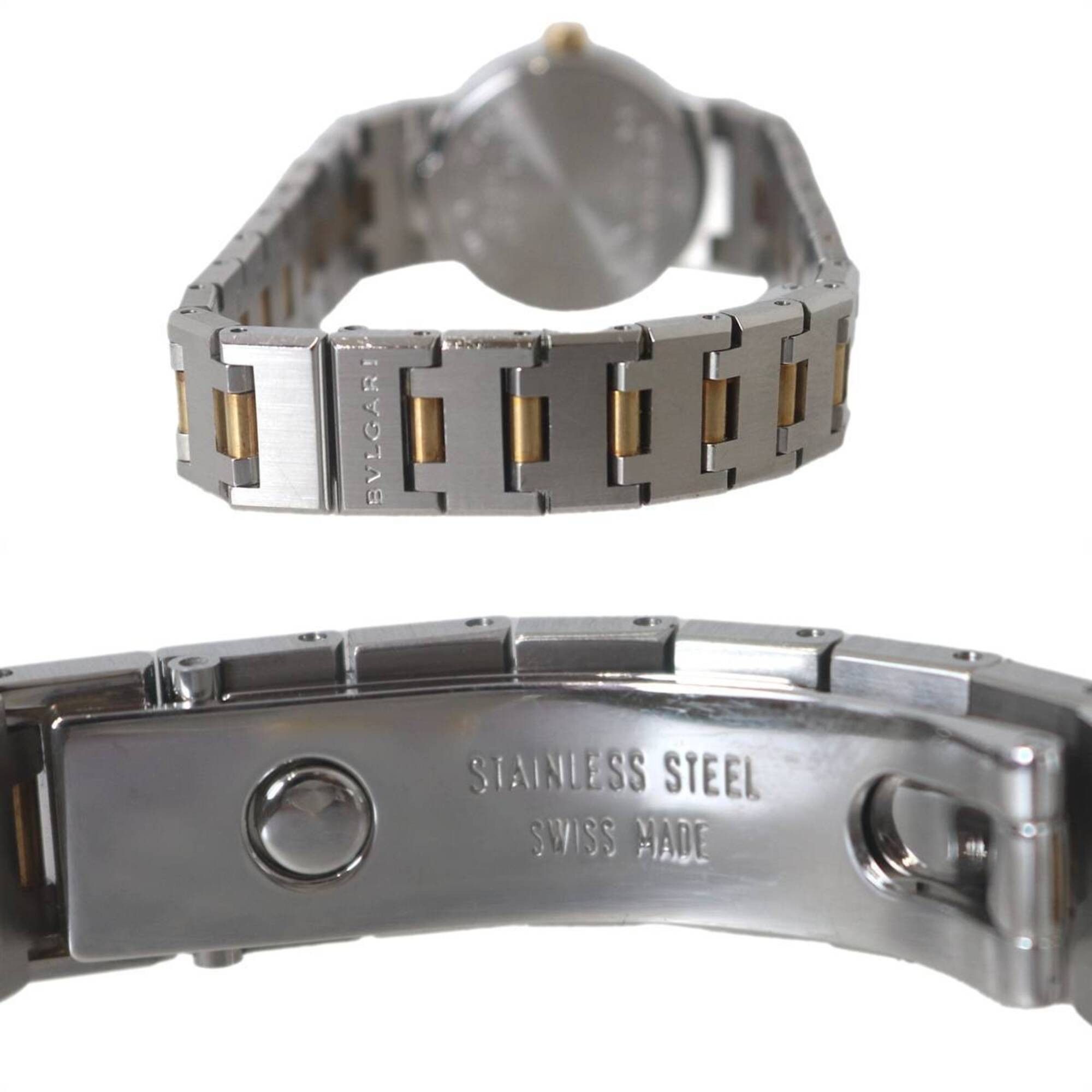 Bvlgari BVLGARI Bulgari 18KYG Combination Ladies Quartz Watch Size ONE SIZE - 2 Thumbnail
