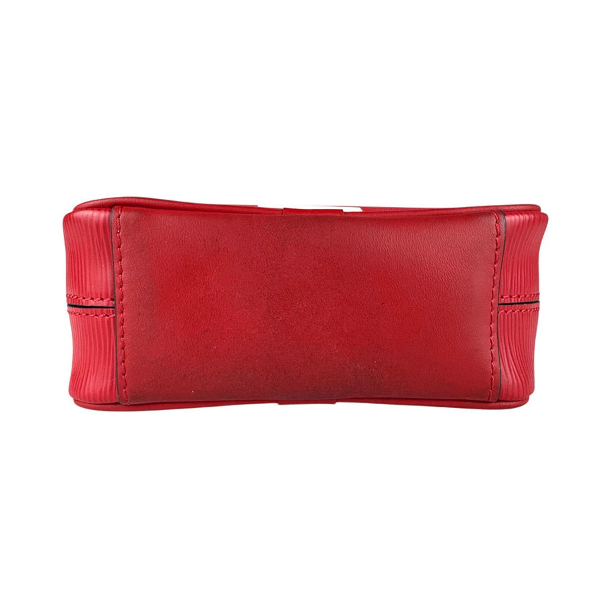 Louis Vuitton Louis Vuitton Shoulder Bag Supreme Collaboration Epi Danube PM Leather Red Men's Women's M53417 Free Shipping z9087 Size ONE SIZE - 4 Thumbnail