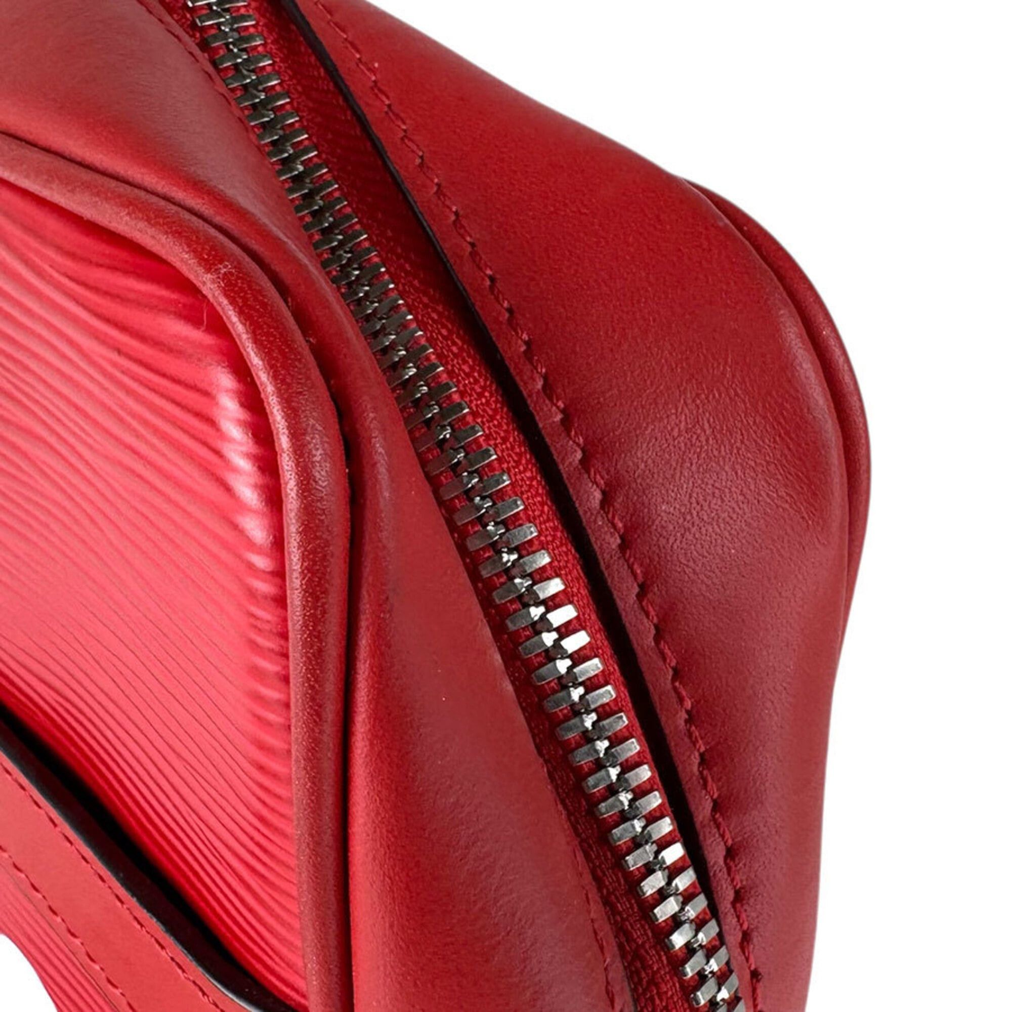 Louis Vuitton Louis Vuitton Shoulder Bag Supreme Collaboration Epi Danube PM Leather Red Men's Women's M53417 Free Shipping z9087 Size ONE SIZE - 7 Thumbnail