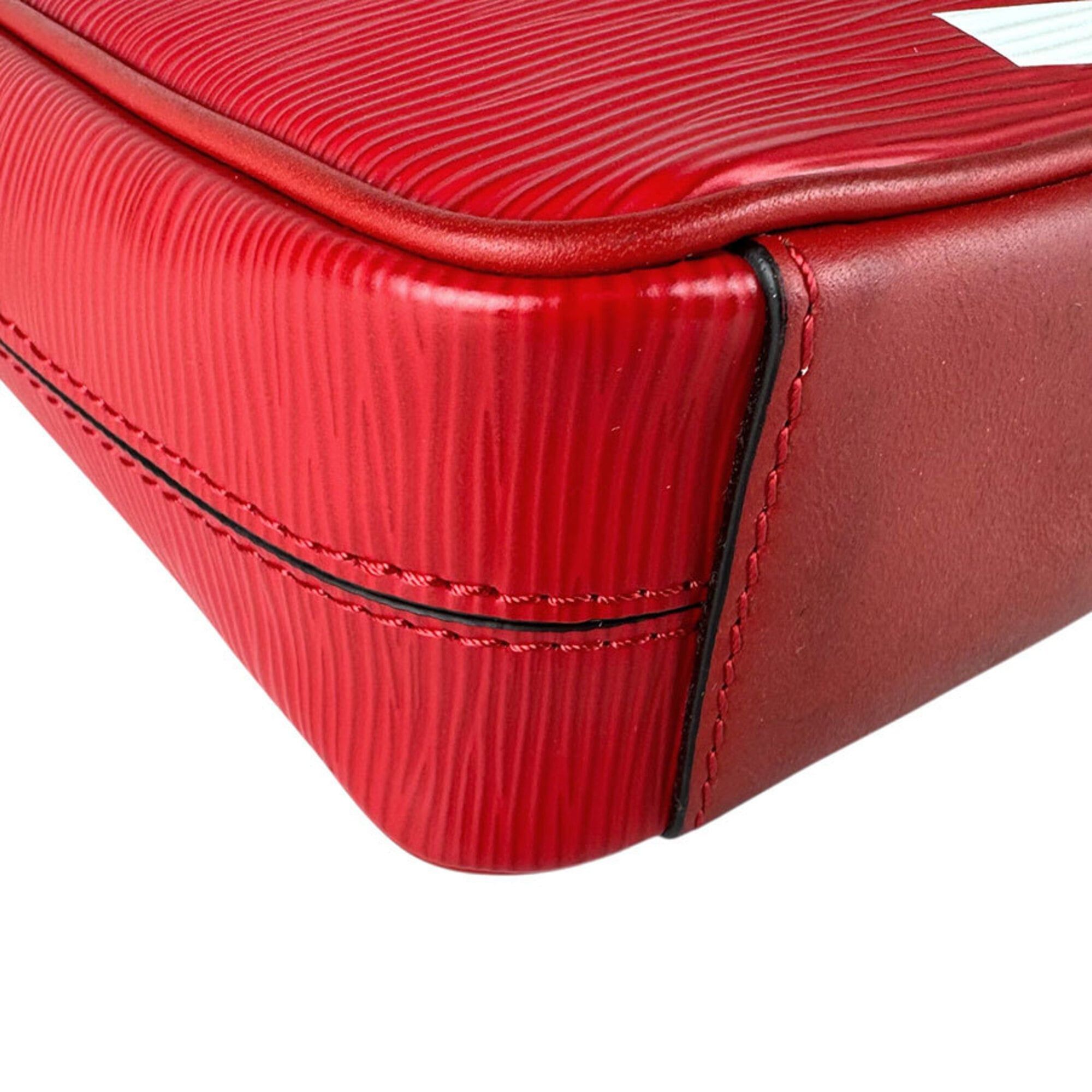 Louis Vuitton Louis Vuitton Shoulder Bag Supreme Collaboration Epi Danube PM Leather Red Men's Women's M53417 Free Shipping z9087 Size ONE SIZE - 8 Thumbnail