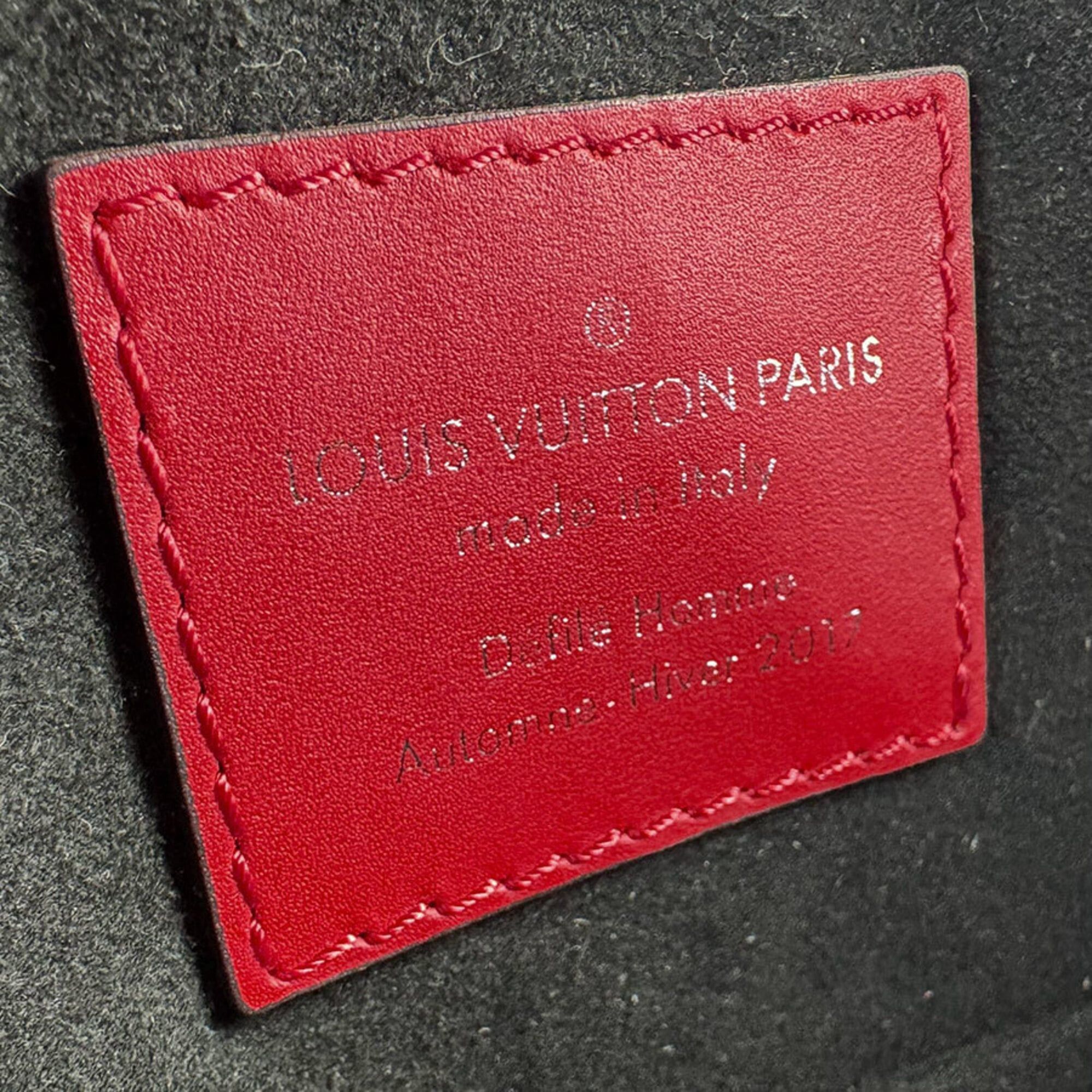Louis Vuitton Louis Vuitton Shoulder Bag Supreme Collaboration Epi Danube PM Leather Red Men's Women's M53417 Free Shipping z9087 Size ONE SIZE - 12 Thumbnail