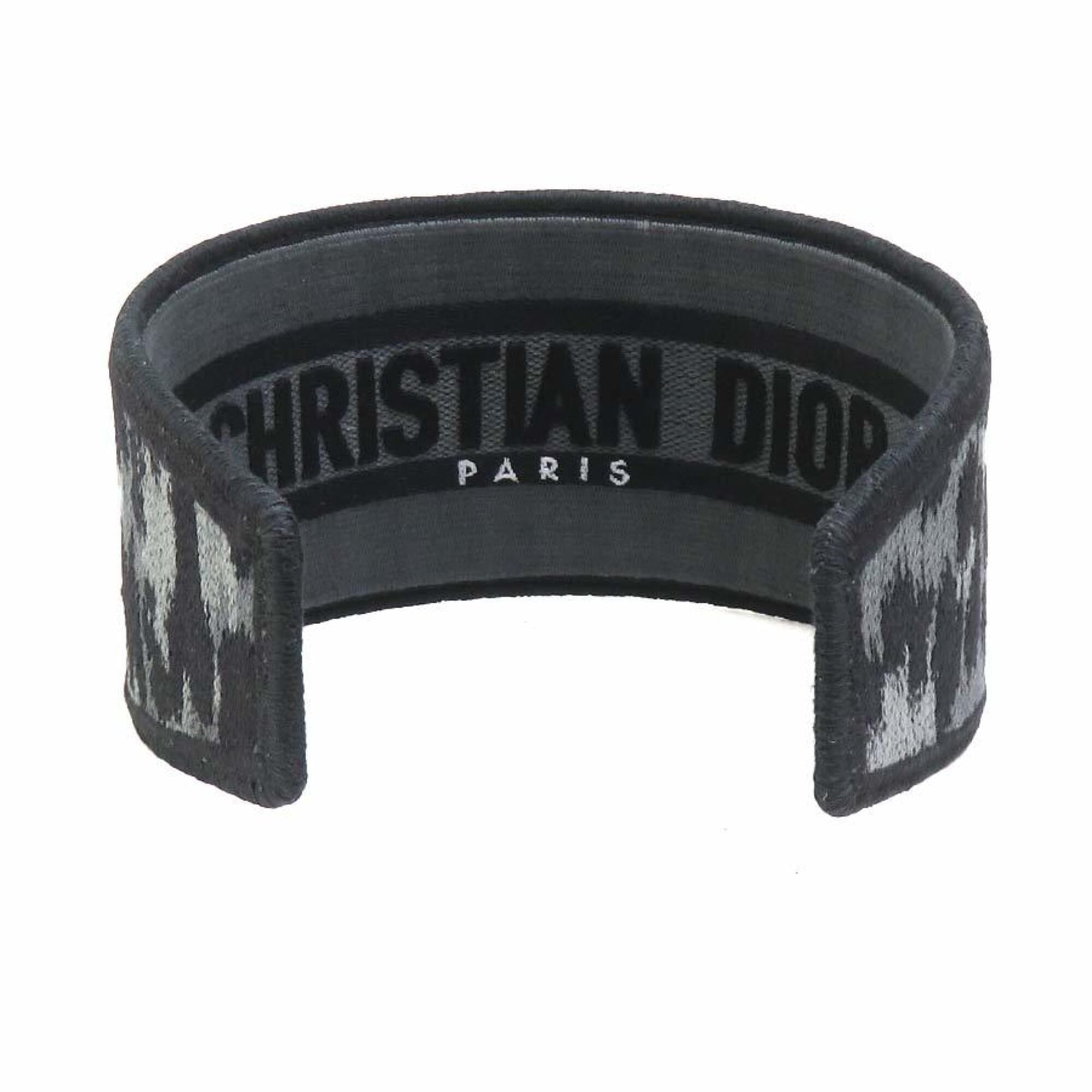 Dior Christian Dior canvas headband, black, for women. Free shipping. h32080a Size ONE SIZE - 5 Thumbnail