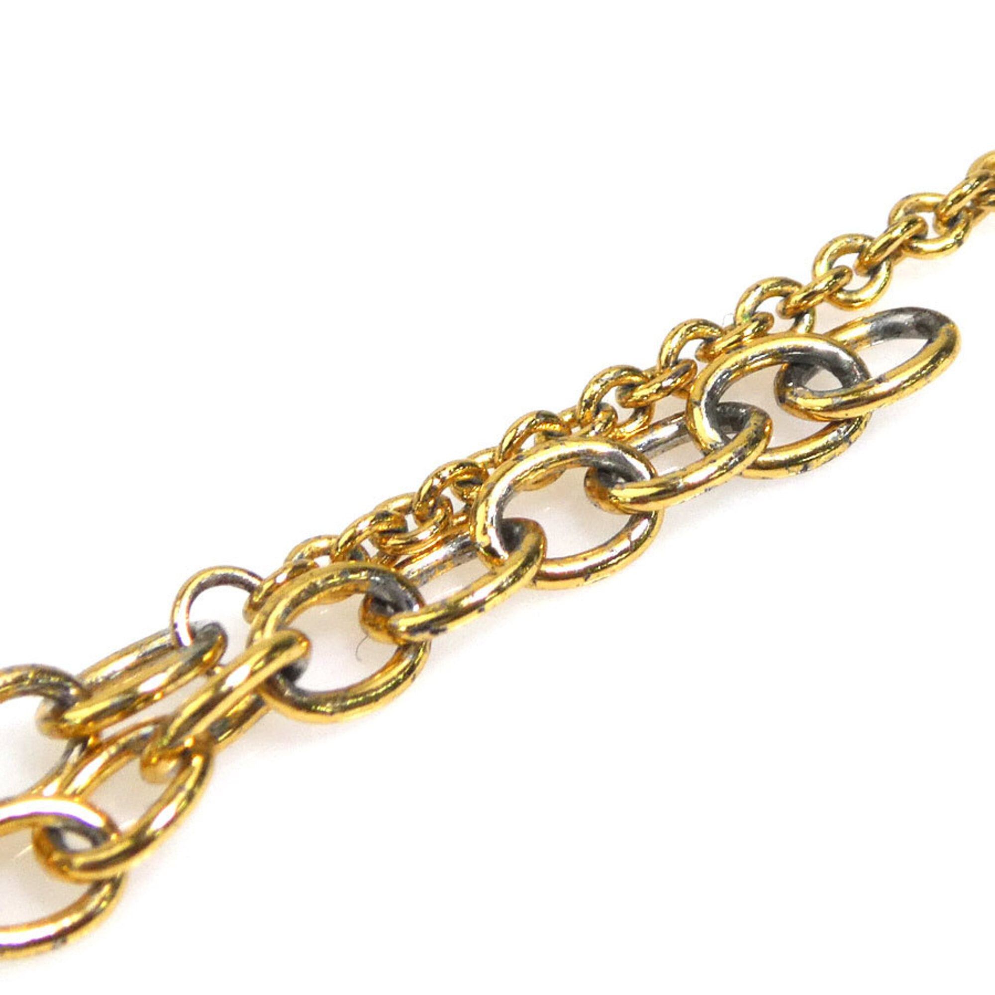 Louis Vuitton Louis Vuitton Essential V Metal Gold Necklace for Women, M61083, Free Shipping, h32076a Size ONE SIZE - 6 Thumbnail