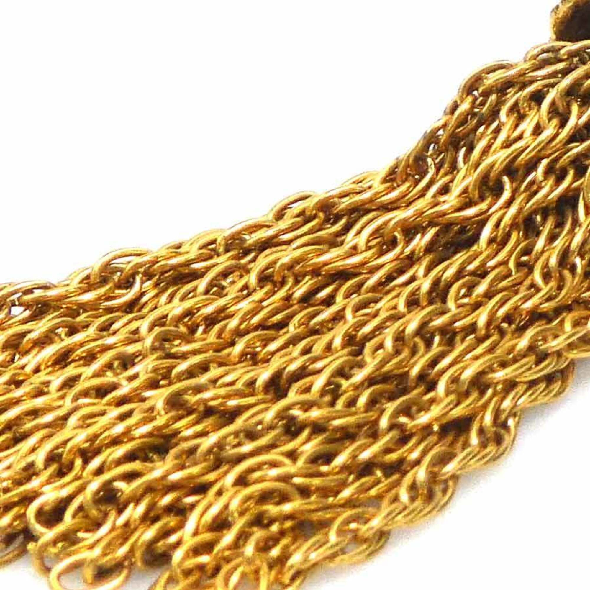 Chanel Chanel brooch, Coco Mark, metal, gold, women's, free shipping, e61653a Size ONE SIZE - 9 Thumbnail
