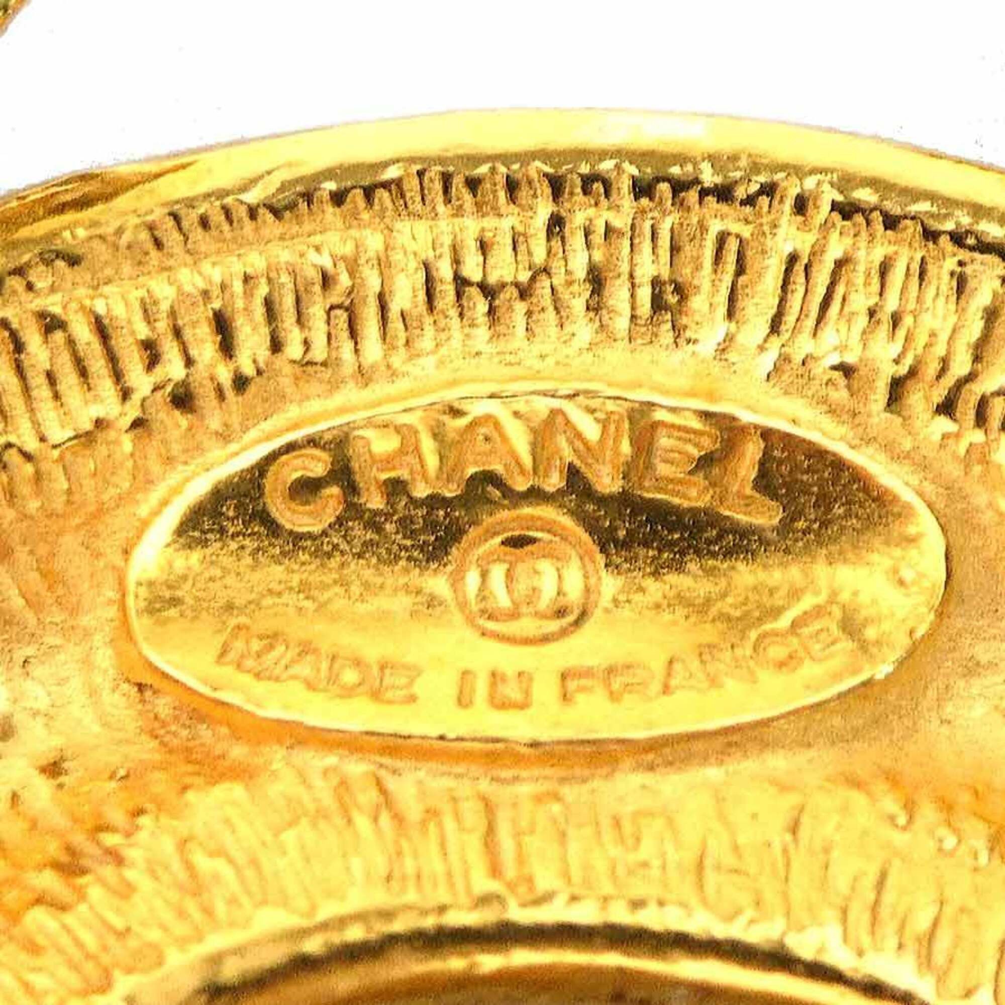 Chanel Chanel brooch, Coco Mark, metal, gold, women's, free shipping, e61654a Size ONE SIZE - 9 Thumbnail