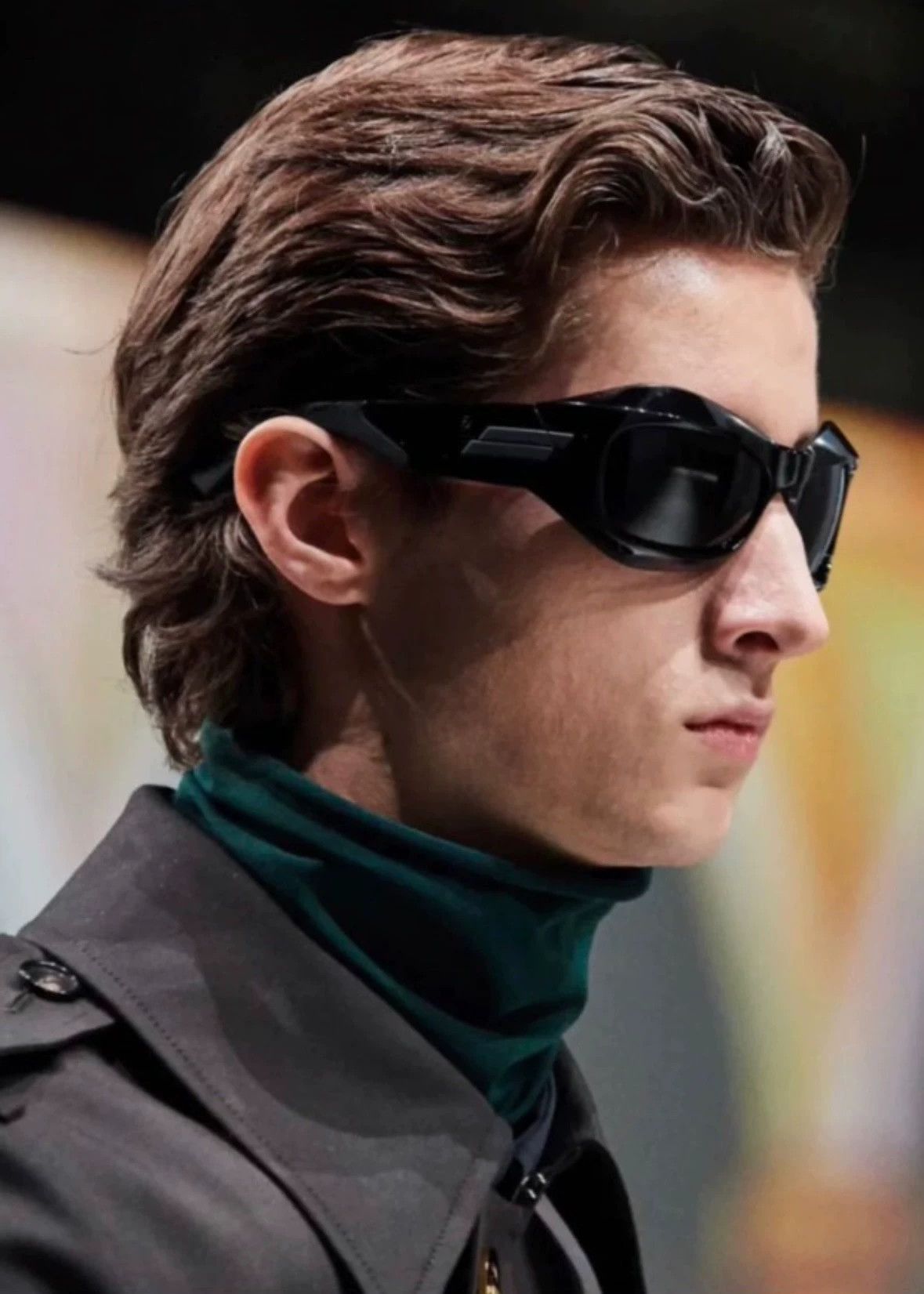 Bottega Veneta Black Rectangular Frame Sunglasses Size ONE SIZE - 4 Thumbnail