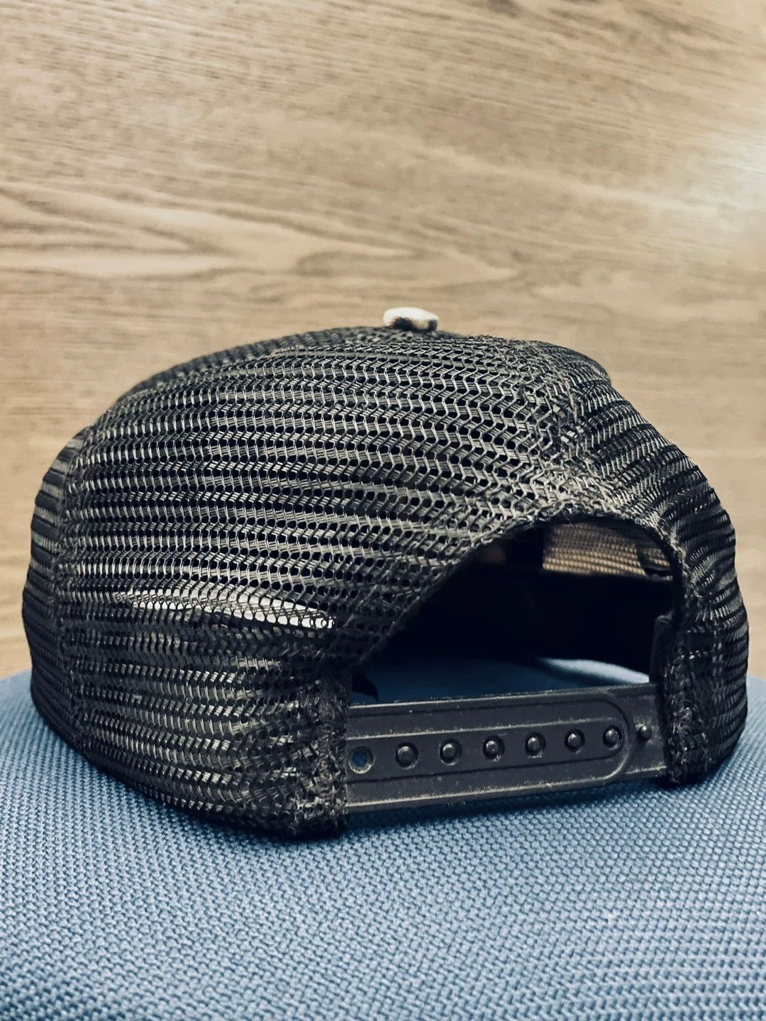 Saint Laurent Paris Leopard Print Trucker Hat with 'Game Over' Patch Size ONE SIZE - 4 Thumbnail