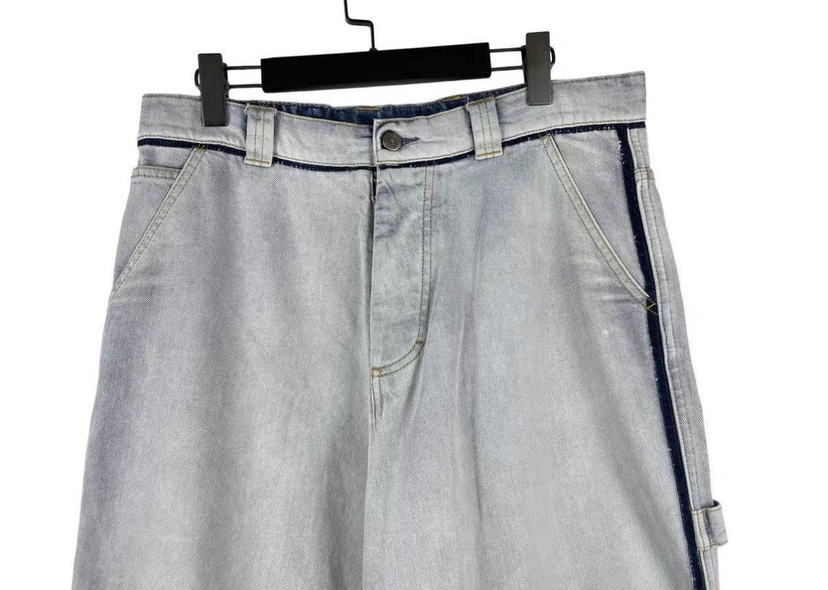 Maison Margiela Gray Casual Straight-Leg Pants Size US 32 / EU 48 - 3 Thumbnail