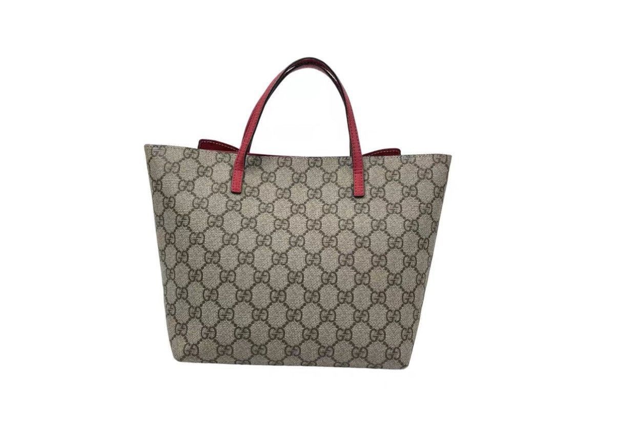 Gucci Beige Tote Bag with Rainbow Butterfly Design Size ONE SIZE - 2 Thumbnail