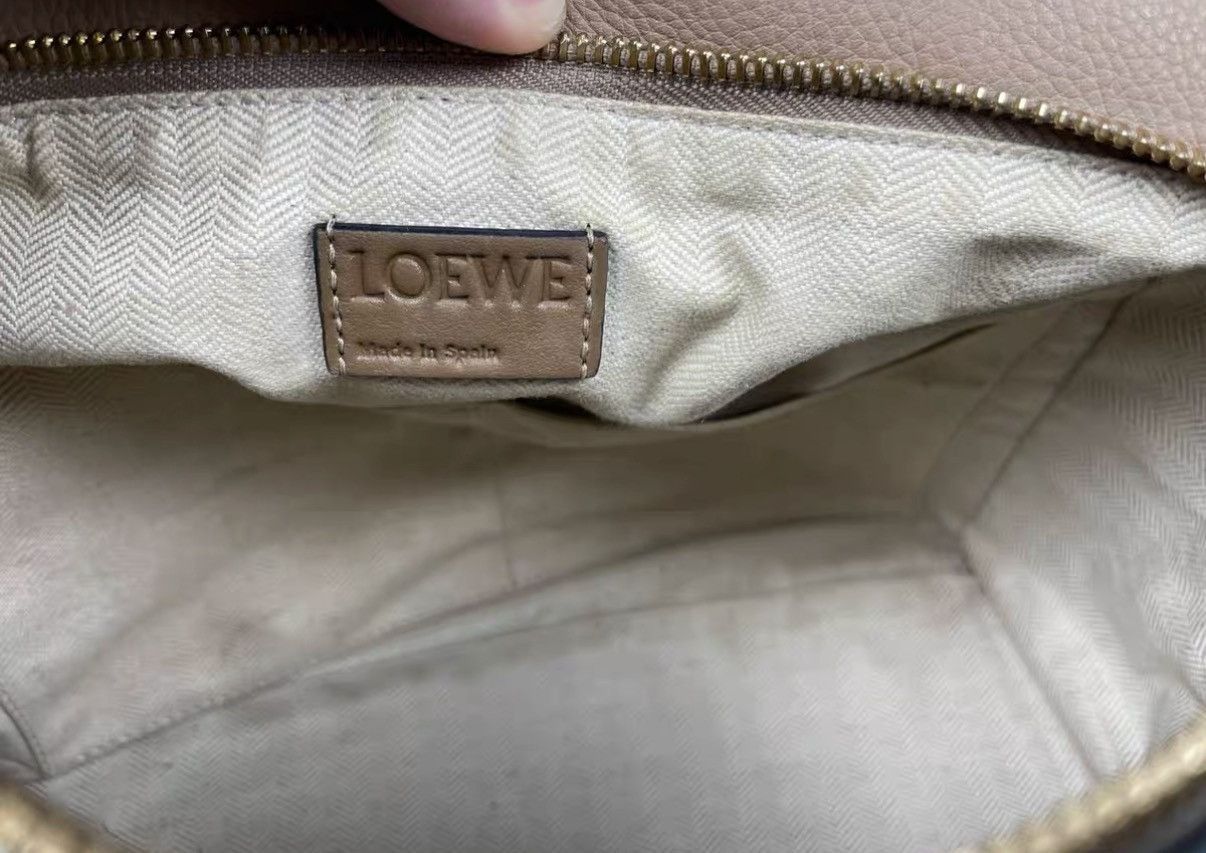 Loewe Beige Structured Leather Crossbody Bag Size ONE SIZE - 5 Thumbnail