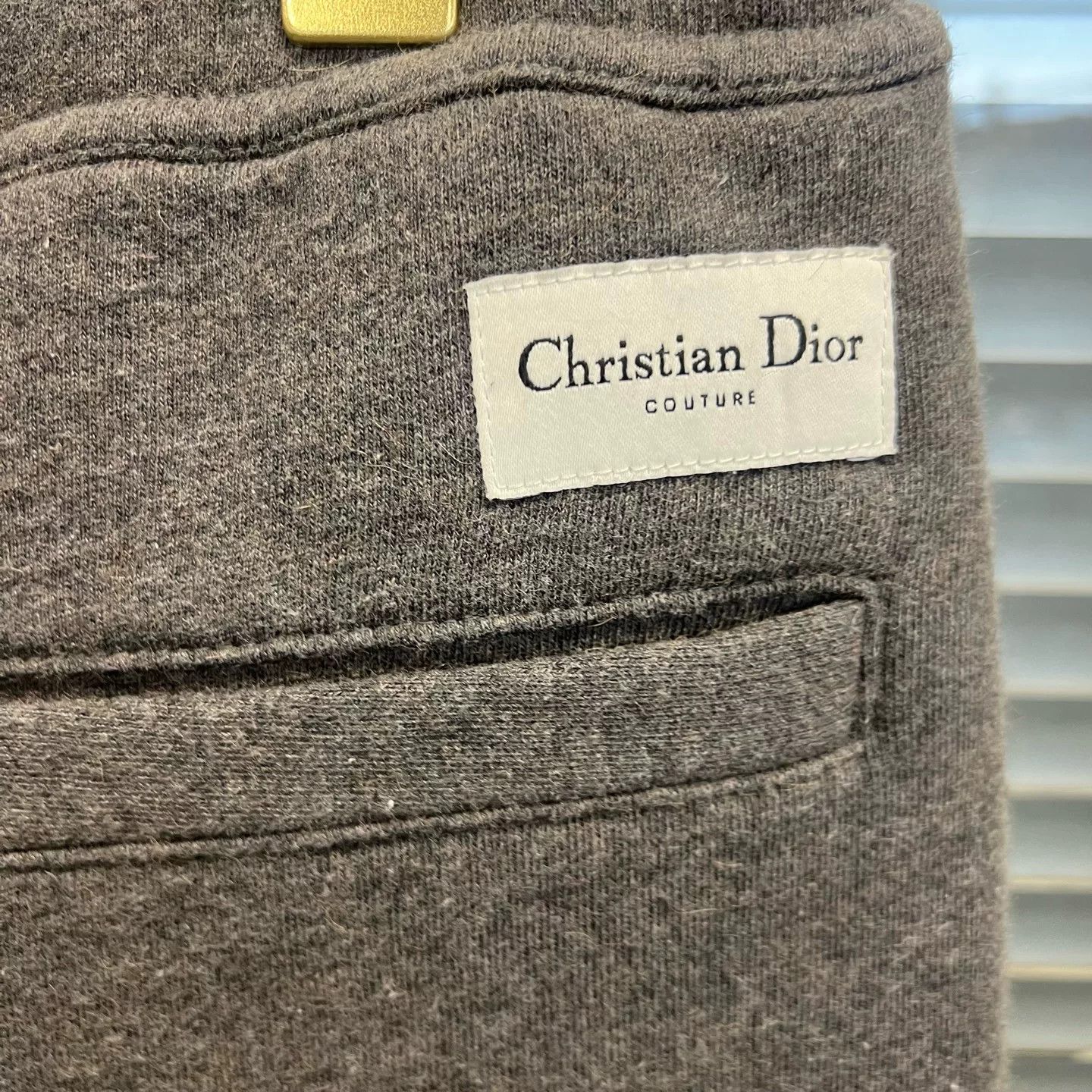 Dior DIOR Gray Cashmere Sweatpants XL Size US 32 / EU 48 - 4 Thumbnail