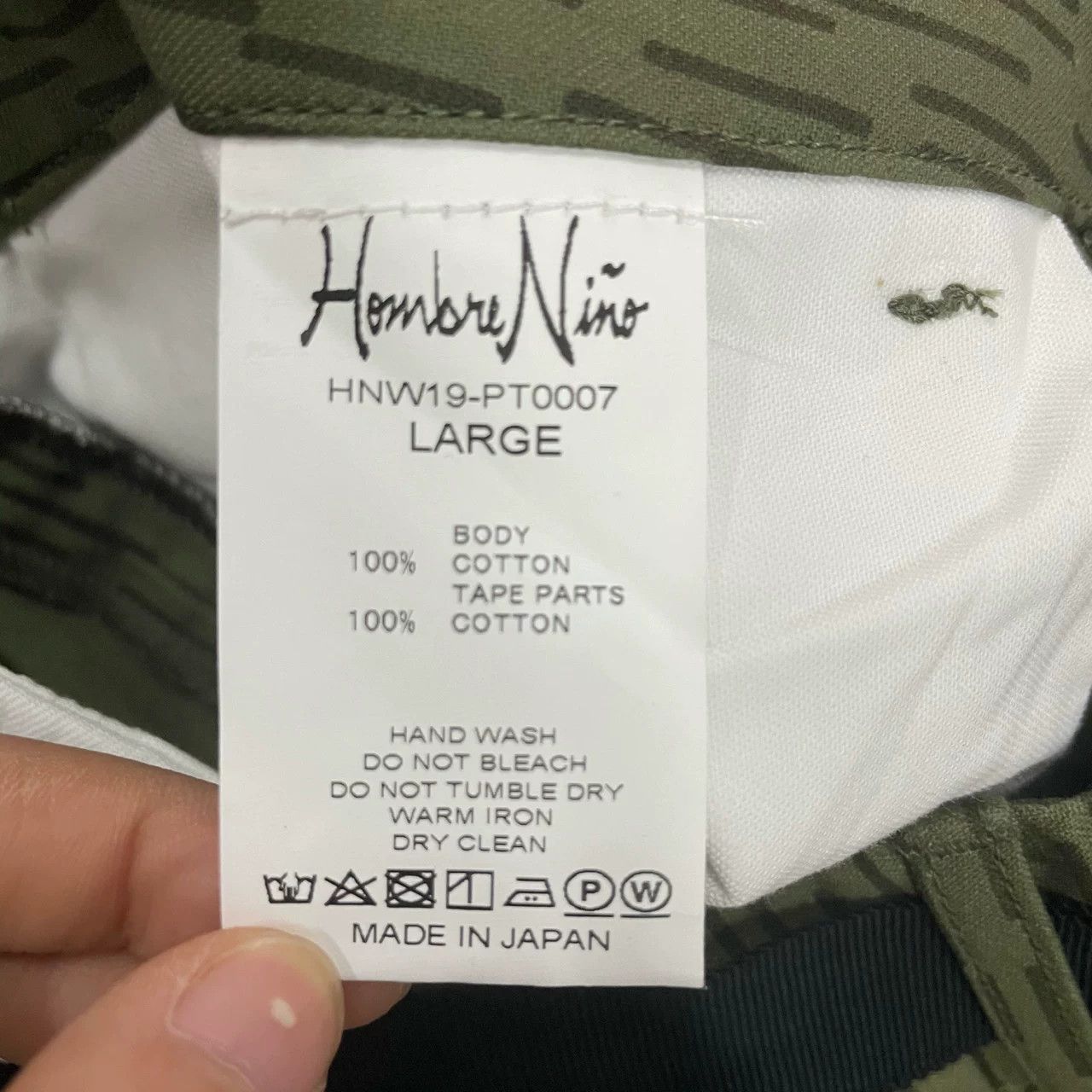 Hombre Nino Hombre Nino Green Stripe Printed Pants Size US 32 / EU 48 - 4 Thumbnail