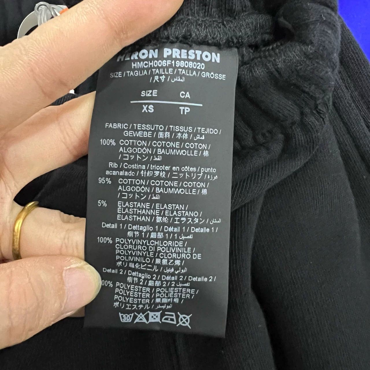 Heron Preston HERON PRESTON Black Sweatpants Size US 32 / EU 48 - 4 Thumbnail