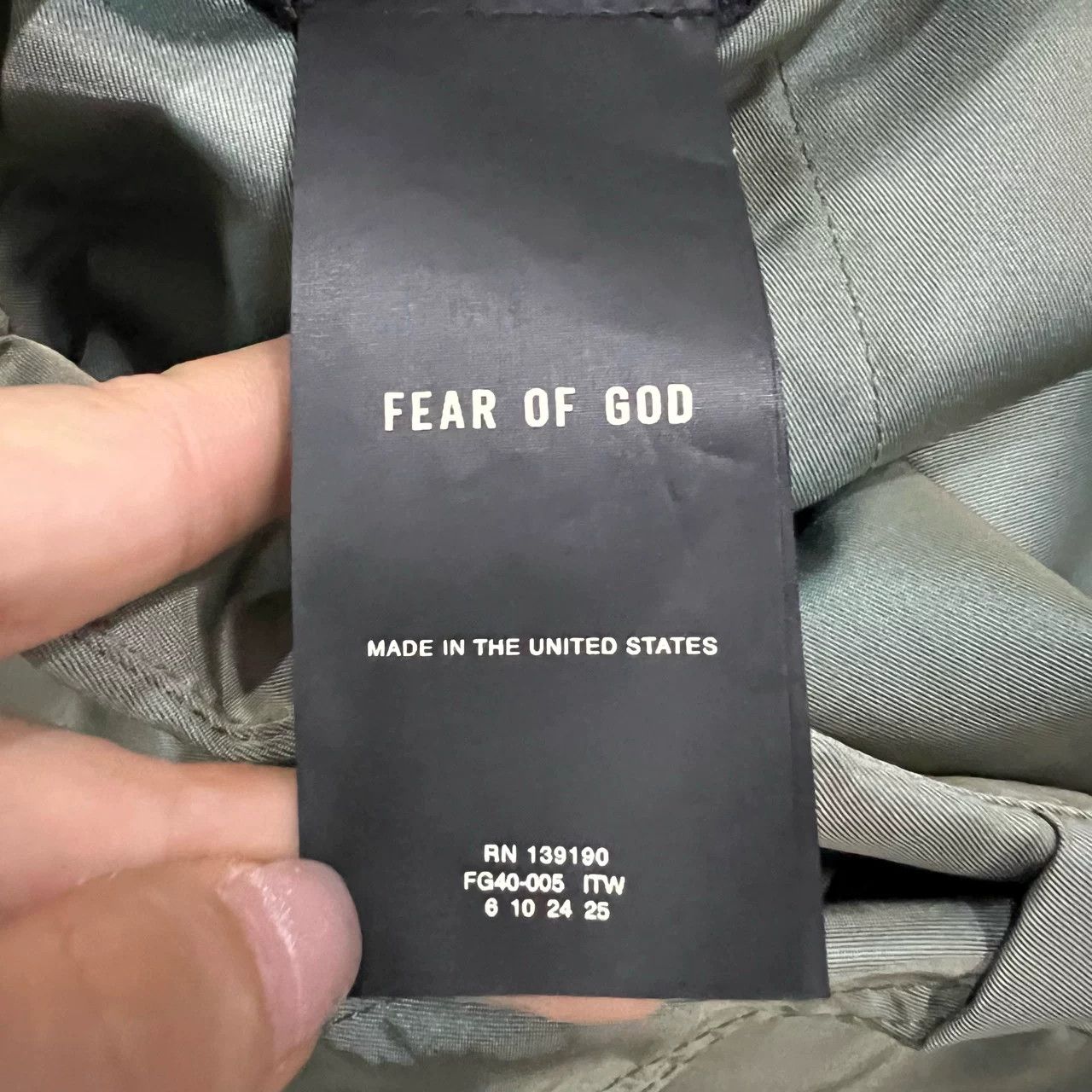 Fear of God Fear Of God FOG Nylon Casual Pants Size US 32 / EU 48 - 4 Thumbnail
