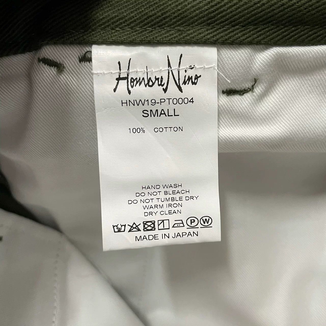 Hombre Nino Hombre Nino Military Green Trousers Size US 32 / EU 48 - 4 Thumbnail