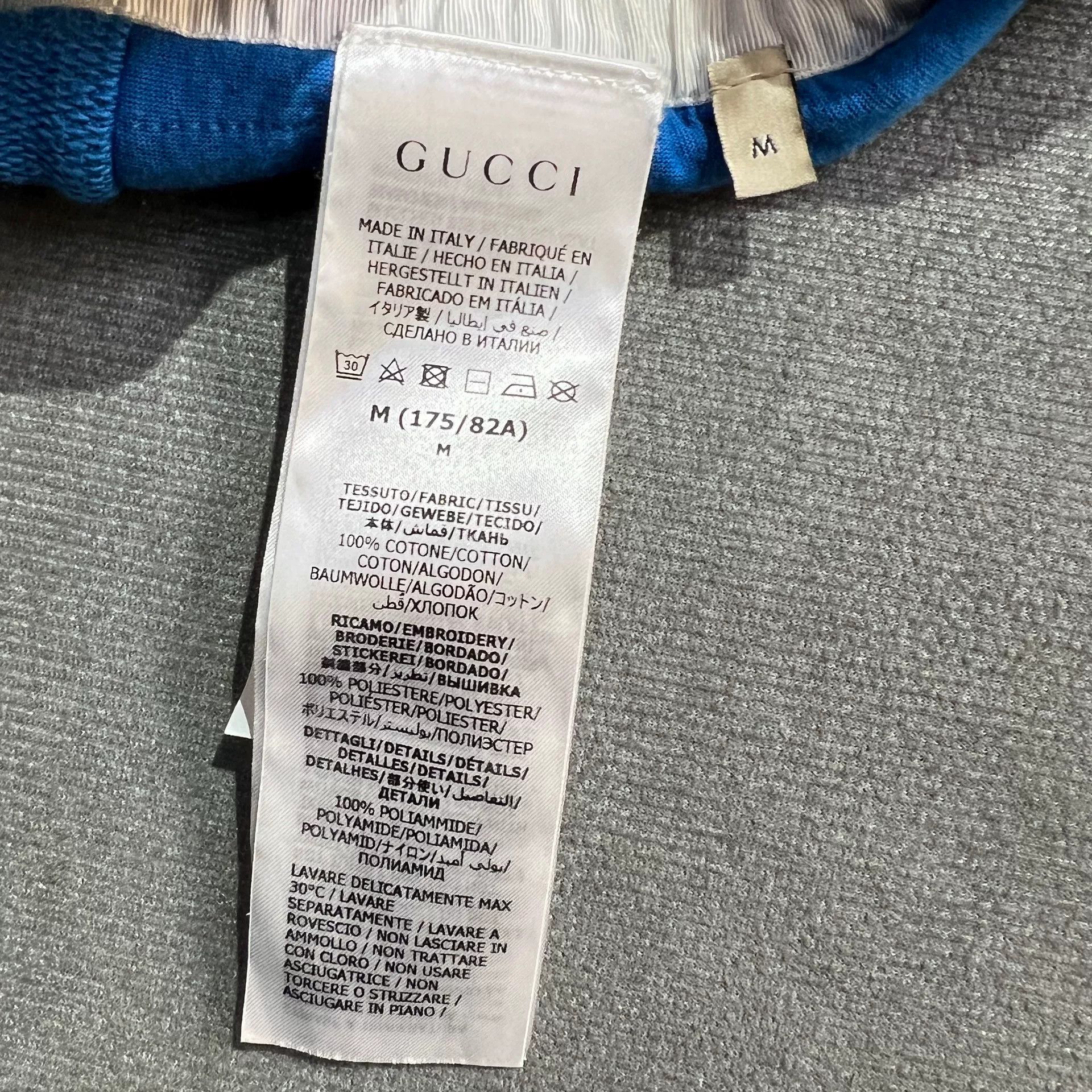 Gucci Gucci x Adidas Blue Stripe Logo Shorts Size US 32 / EU 48 - 5 Thumbnail