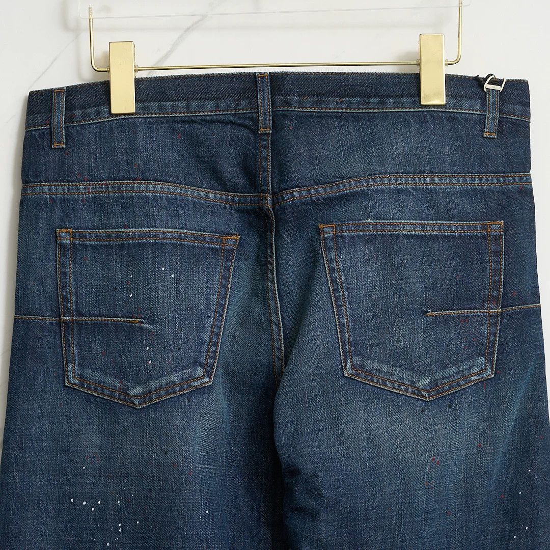 Dior Authentic Dior Men's Splatter Straight Jeans Size US 32 / EU 48 - 5 Thumbnail