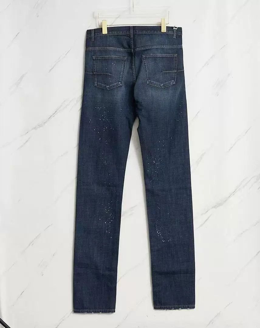 Dior Authentic Dior Men's Splatter Straight Jeans Size US 32 / EU 48 - 4 Thumbnail